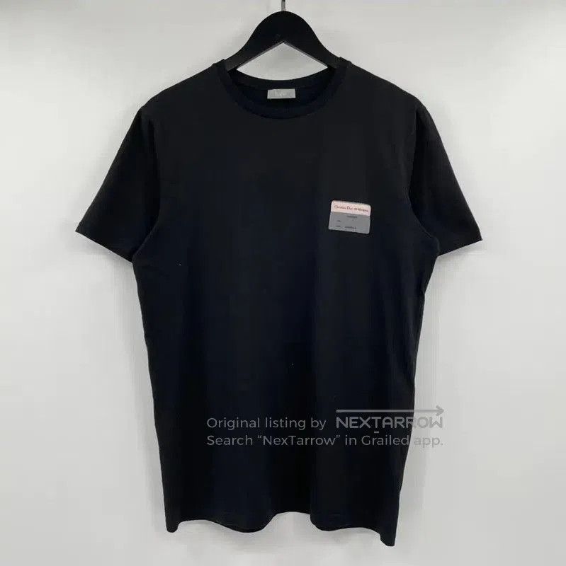 Dior Dior Black Cotton Short Sleeve T-Shirt . Size US L / EU 52-54 / 3 - 1 Thumbnail