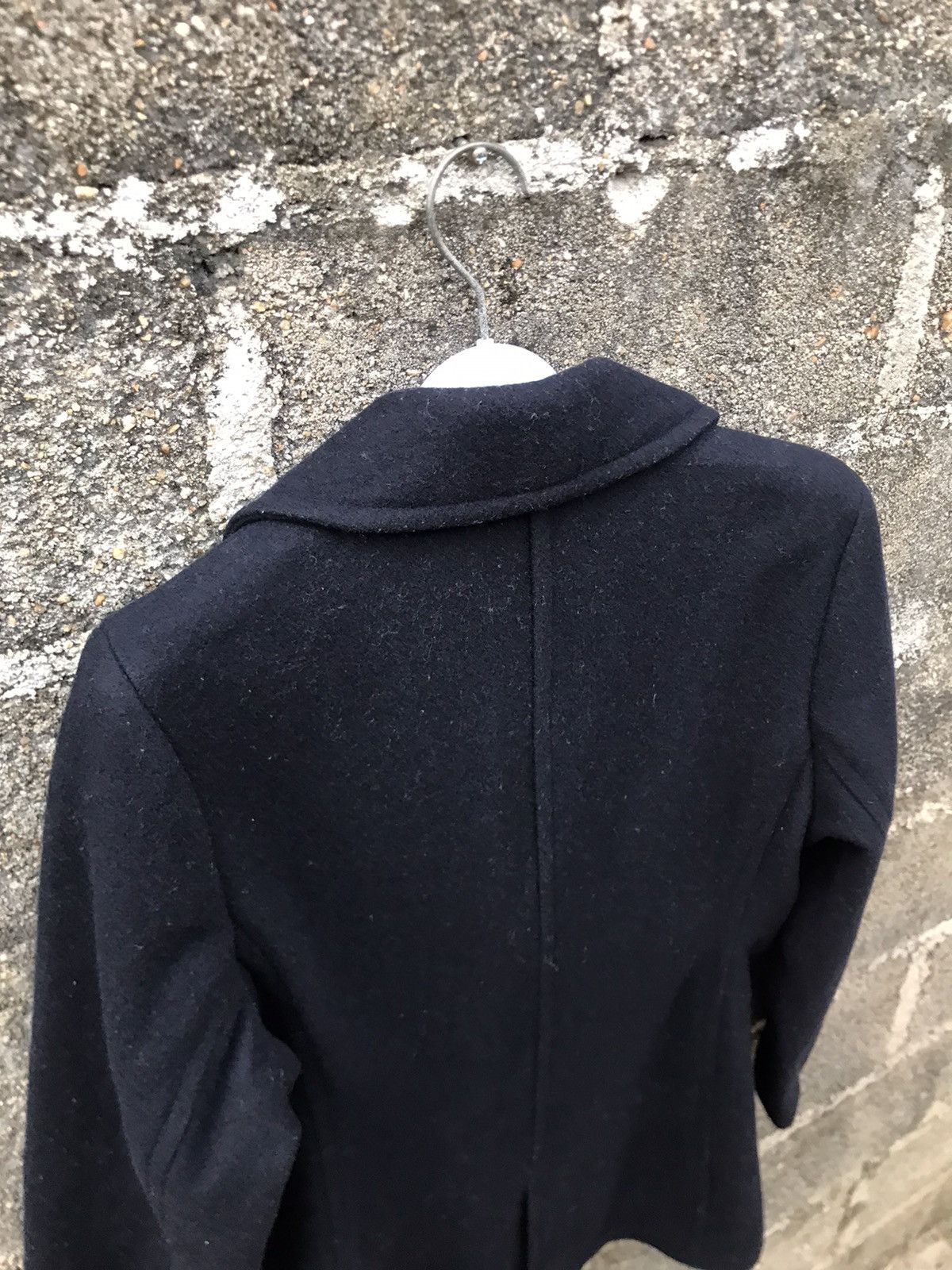 Uniqlo 🌟Ines De La Fressange Uniqlo Wool Double Breast Peacoat Size M / US 6-8 / IT 42-44 - 15 Thumbnail
