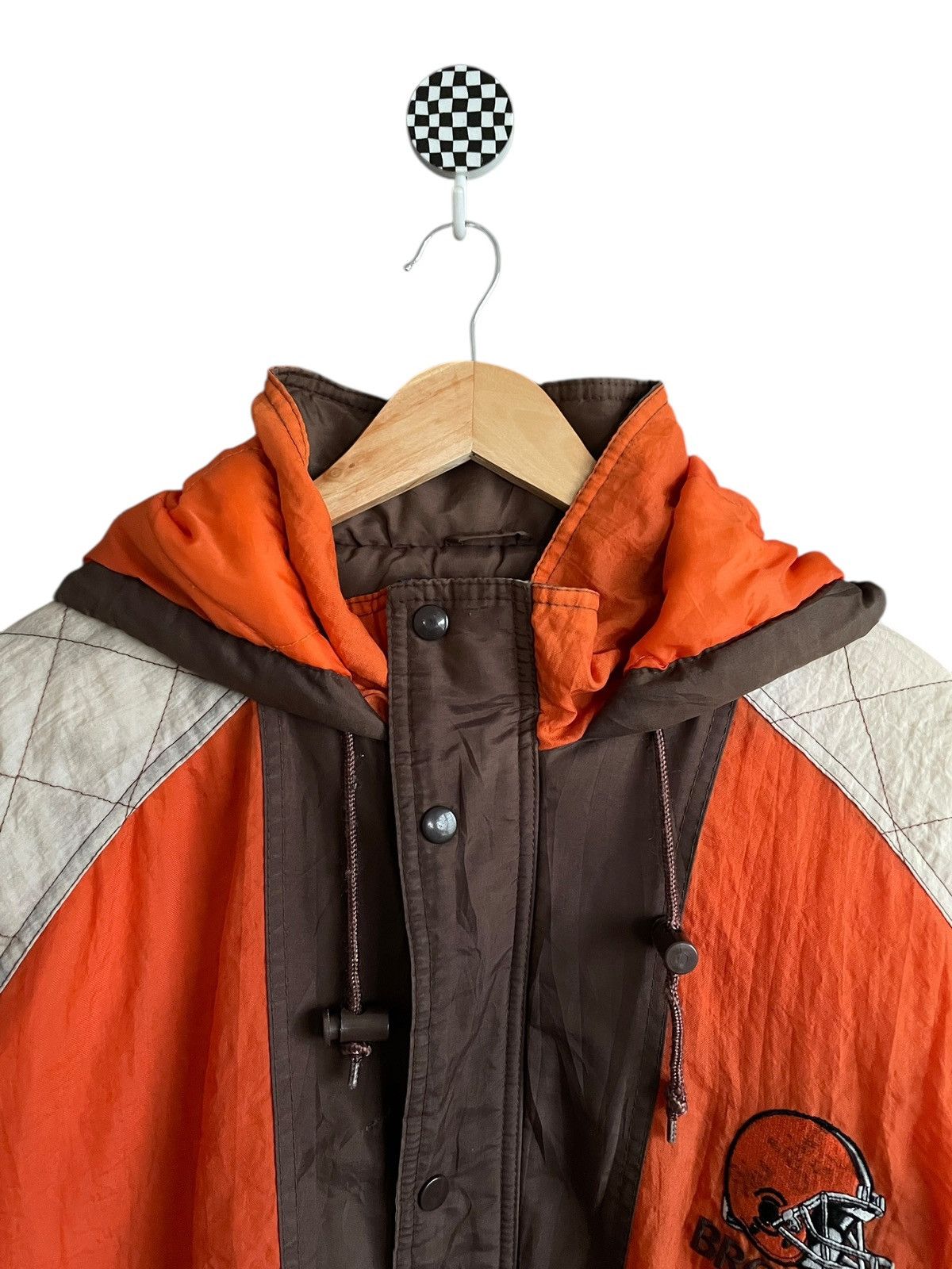 NFL Rare Design Vintage Brand Starter X NFL Browns Jacket 1990s Size US XL / EU 56 / 4 - 4 Thumbnail