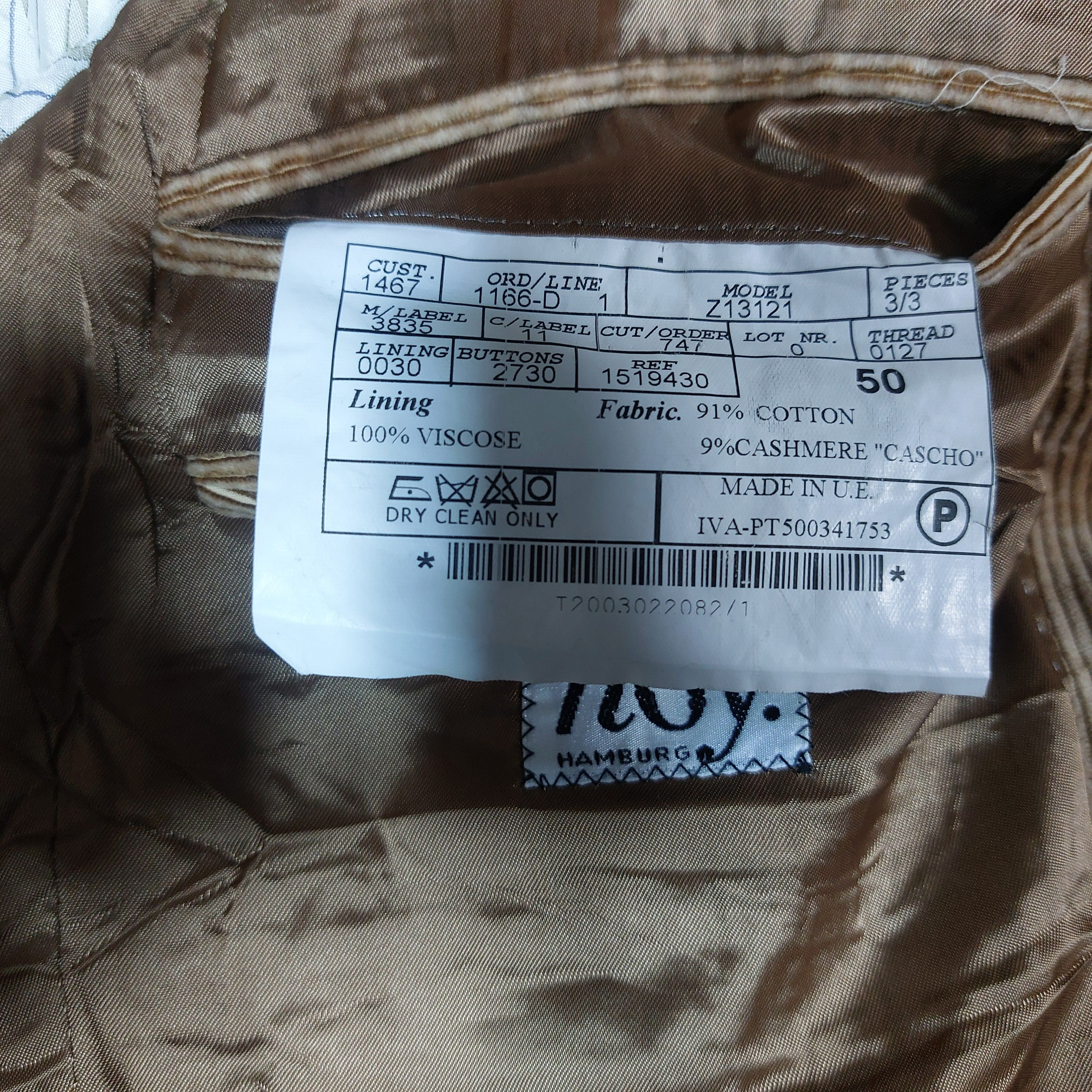 Ermenegildo Zegna Ermenegildo Zegna Jacket Size US M / EU 48-50 / 2 - 7 Thumbnail