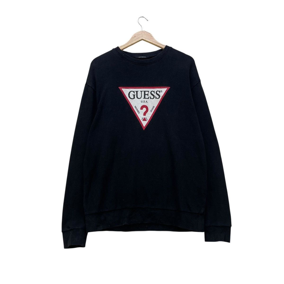 Guess 💥Vintage Guess Big Logo Crewneck Sweatshirt Size US M / EU 48-50 / 2 - 1 Thumbnail