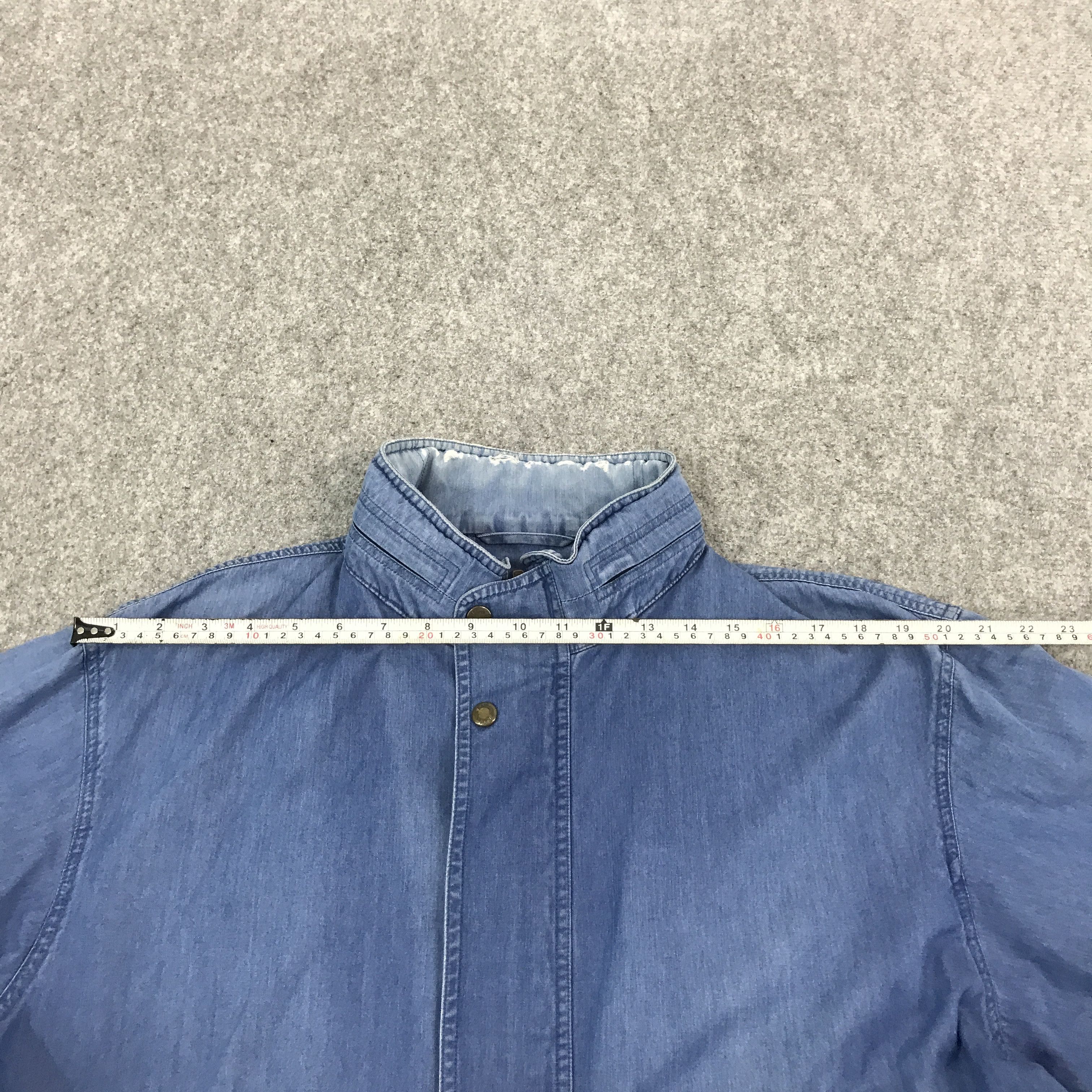 Burberry × Vintage burberrys Japan design Blue jacket distressed collar Size US L / EU 52-54 / 3 - 9 Thumbnail