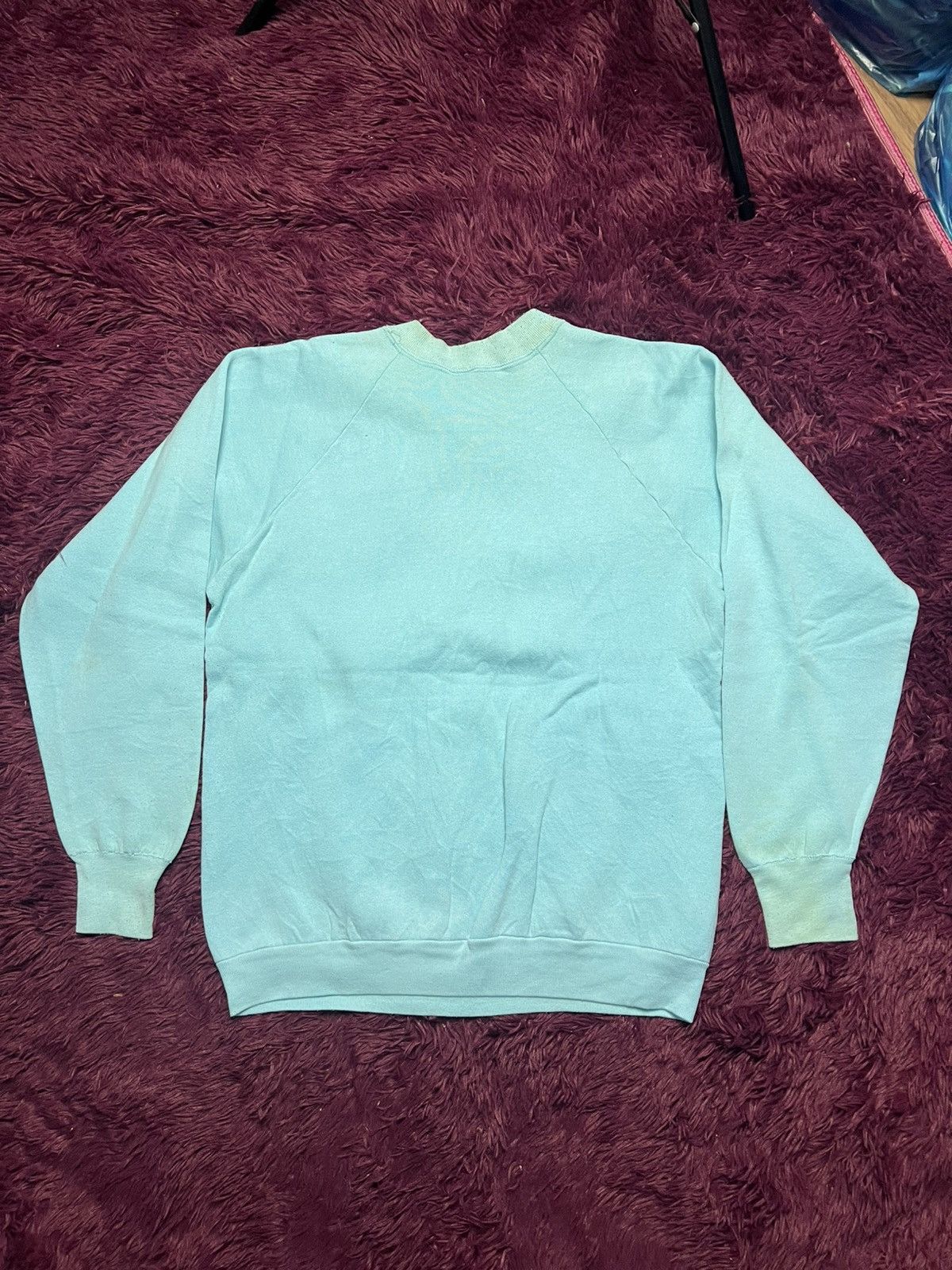 Beauty Beast Vintage 80s/90s University of Hawaii Raglan Sweatshirt (44) Size US M / EU 48-50 / 2 - 2 Thumbnail