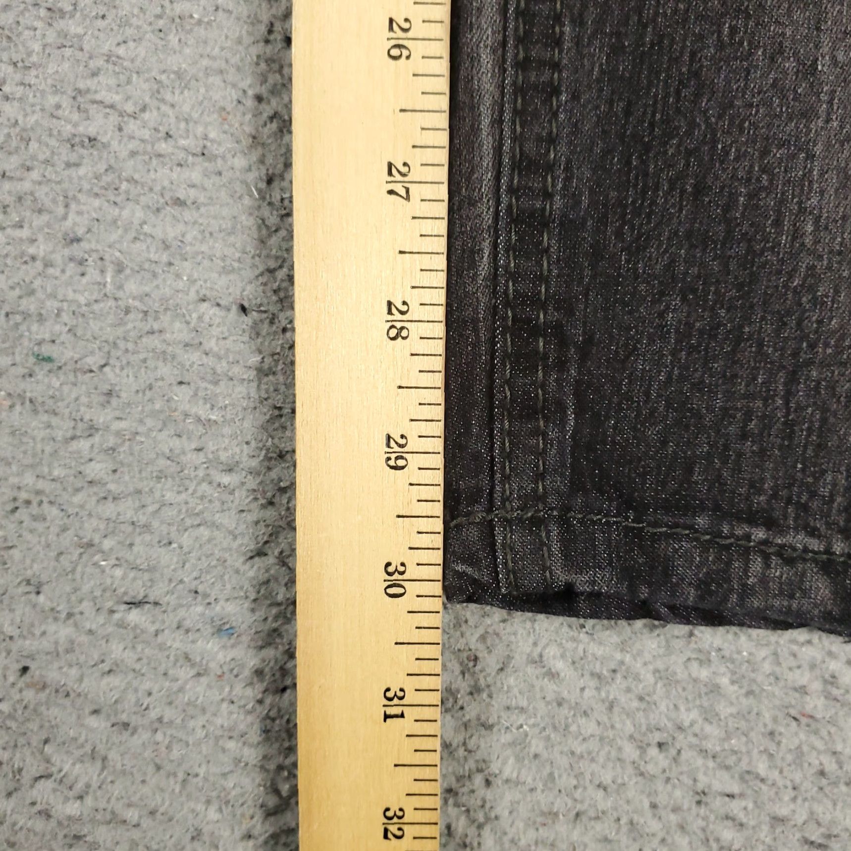 Southpole SOUTHPOLAR Jeans Mens 34x30 Gray Skinny Denim Pants Slim Fit Size US 34 / EU 50 - 6 Thumbnail