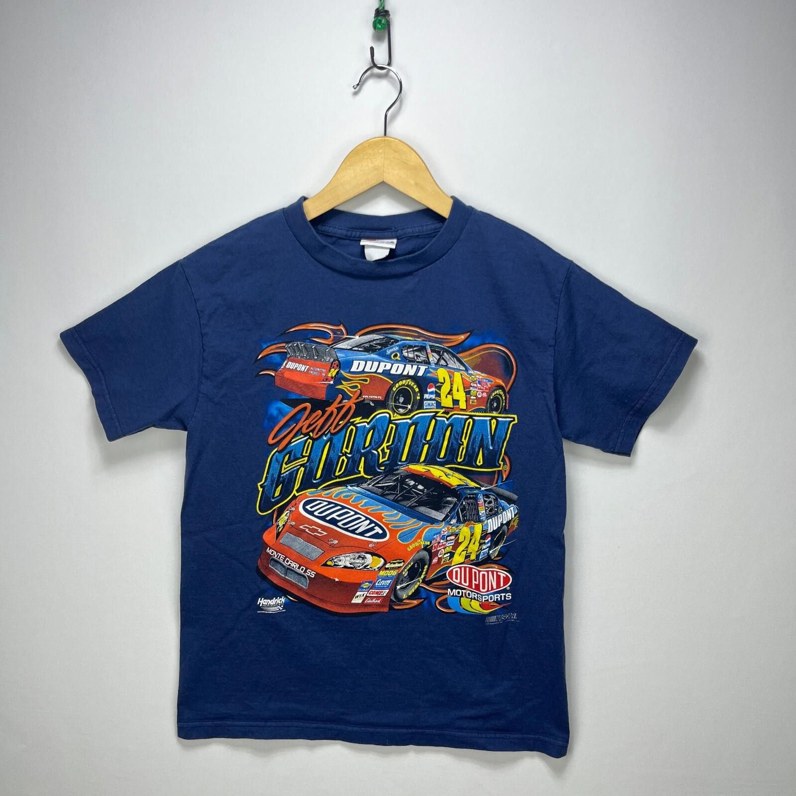NASCAR Vintage 90s NASCAR Jeff Gordon Racing Car t Shirt Small Size US S / EU 44-46 / 1 - 1 Thumbnail