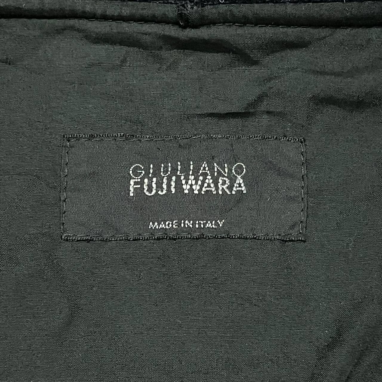 Giuliano Fujiwara Vintage Giuliano Fujiwara Made in Italy Wool Zipper Jacket Size US M / EU 48-50 / 2 - 6 Thumbnail