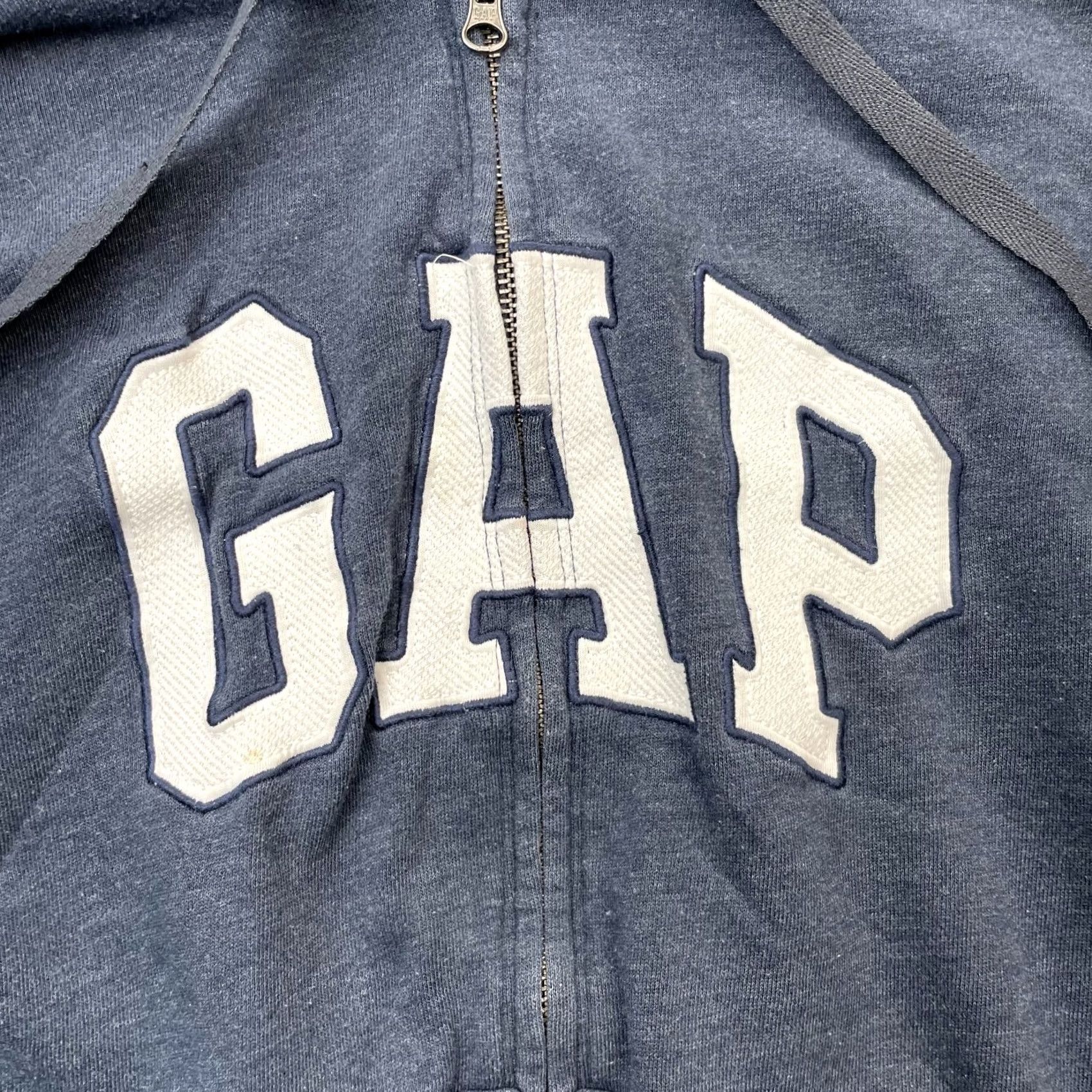 Gap Gap Hoodie Mens Medium Blue Cotton Fleece Logo Zip Full Sleeve Shirt? Size US M / EU 48-50 / 2 - 3 Thumbnail
