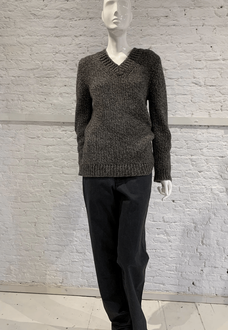 Maison Margiela Maison Martin Margiela 90s Miss Deanna V-neck Knit Sweater Size L / US 10 / IT 46 - 2 Thumbnail