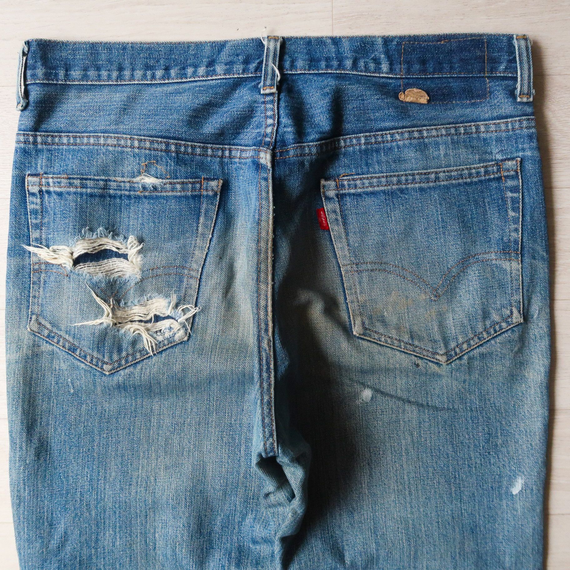 Levi's [Made in U.S.A] Vintage 80s Levi’s 517 Boots Cut Denim Pants Size US 34 / EU 50 - 12 Thumbnail