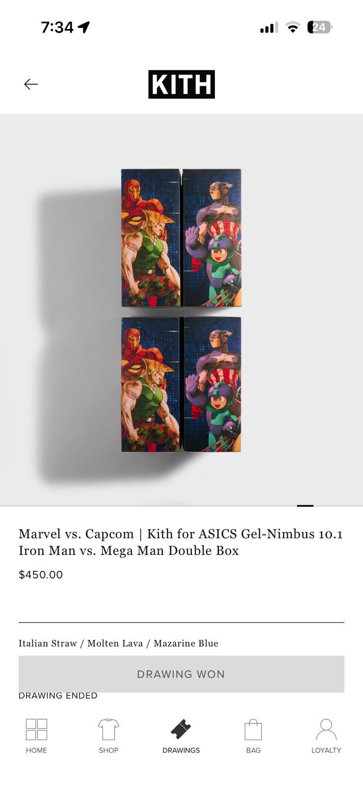 Asics × Kith × Marvel Comics Kith X marvel vs capcom x asics iron man mega man comic Size US 8 / EU 41 - 4 Thumbnail
