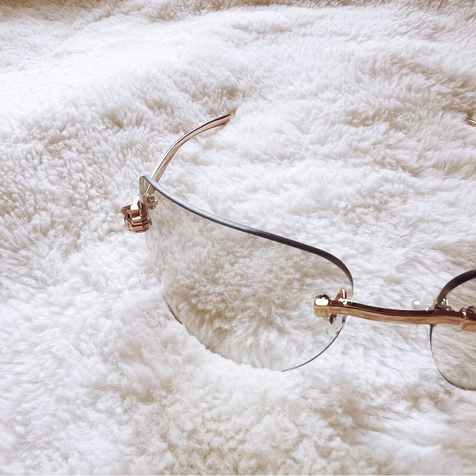 Other Ophelia Clear Floral Chic Sunglasses Size ONE SIZE - 7 Thumbnail