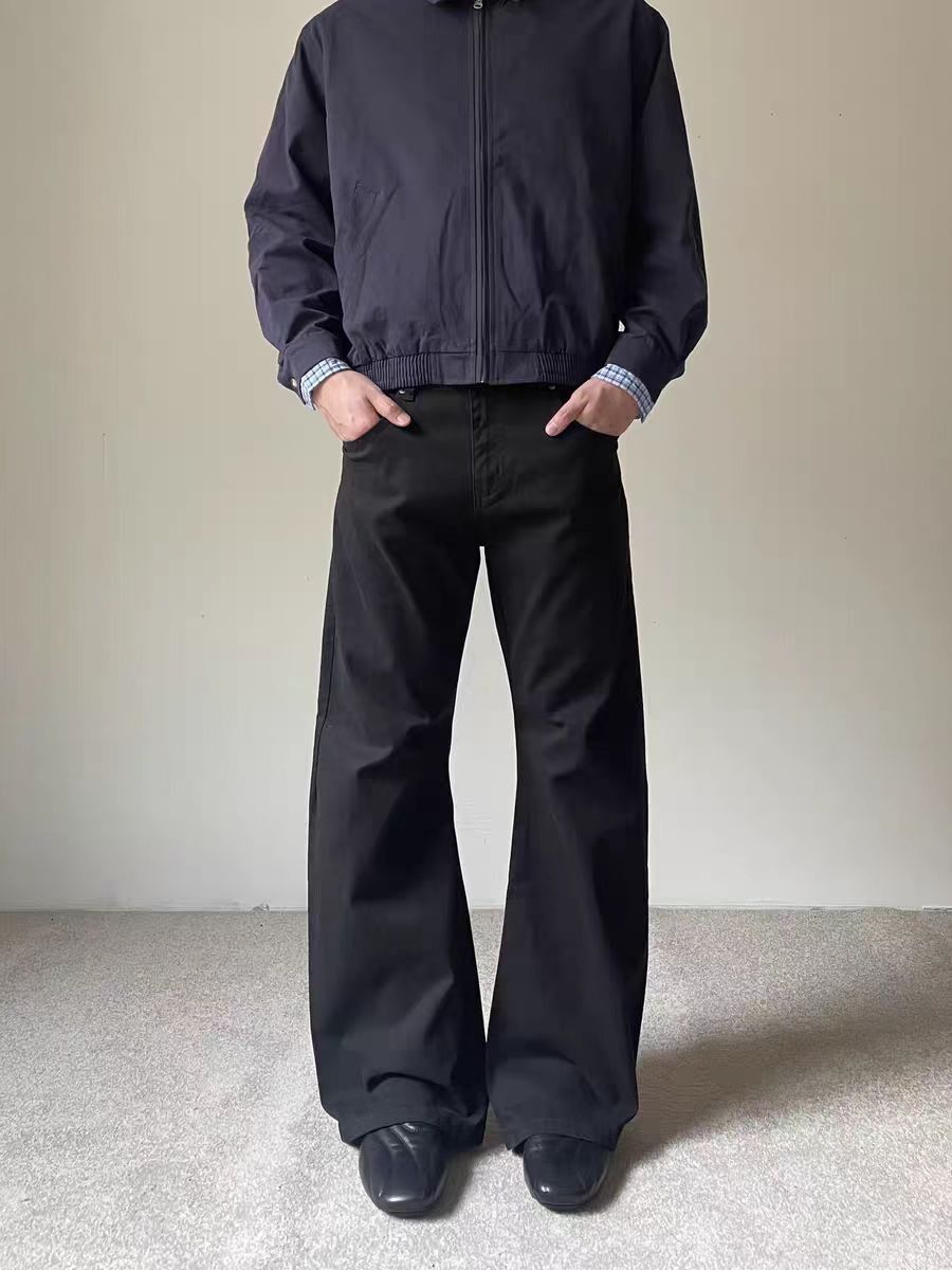 Jean Black loose-fitting work pants Size US 32 / EU 48 - 1 Thumbnail