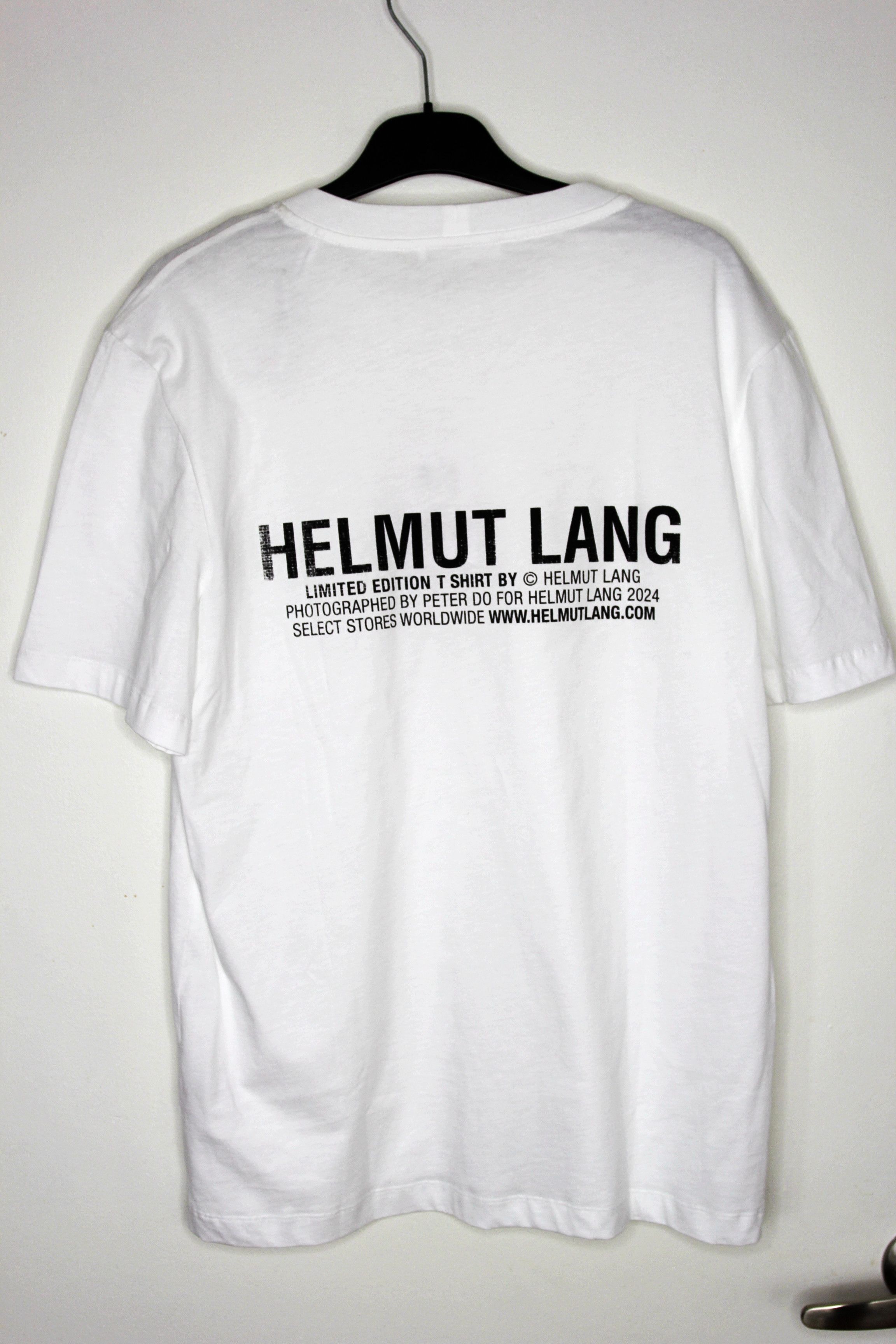 Helmut Lang BNWT AW24 HELMUT LANG POSTCARD TSHIRT M Size US M / EU 48-50 / 2 - 3 Thumbnail