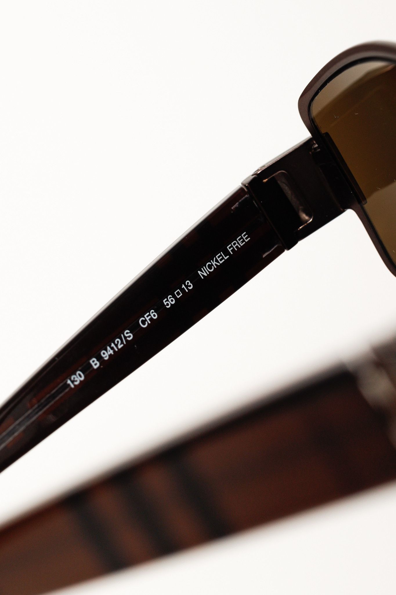 Burberry × Safilo Burberry B9412/S Check-Print Rectangular Sunglasses Size ONE SIZE - 7 Thumbnail