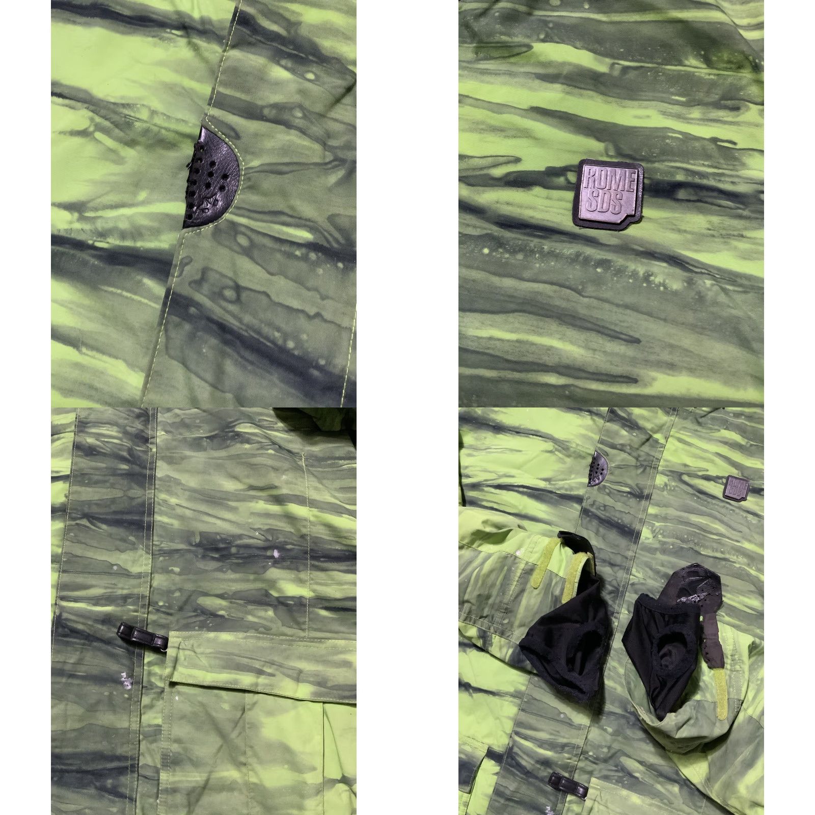 destin VINTAGE Rome SDS The Manifest Destiny Softshell Fibretronic Ski Jacket Sz. M Men Green Ski Snowboarding Jacket Size US M / EU 48-50 / 2 - 8 Thumbnail