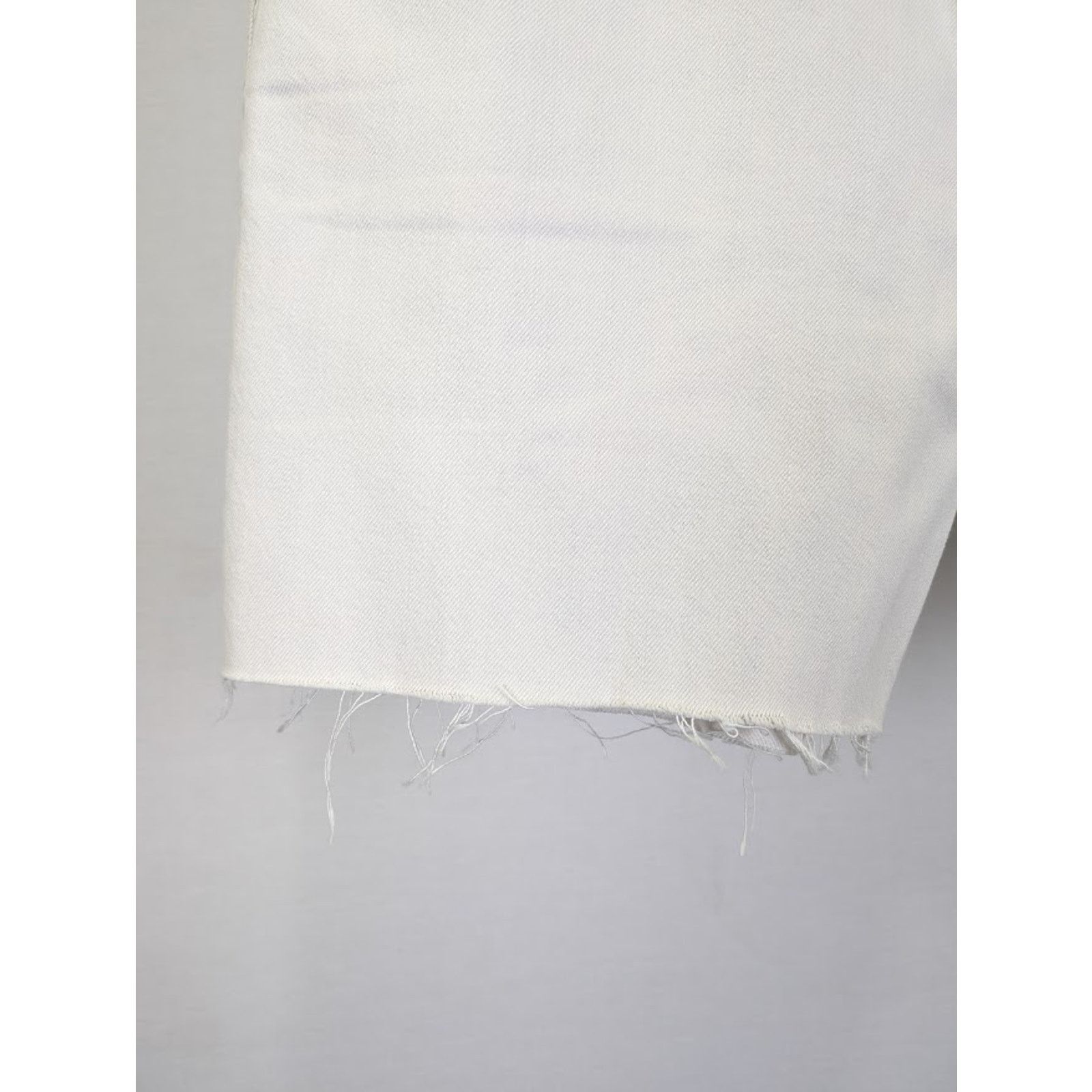 Saint Laurent Paris o1rshd1 Baggy Shorts Tigh LE in Off-White Size US 36 / EU 52 - 5 Thumbnail