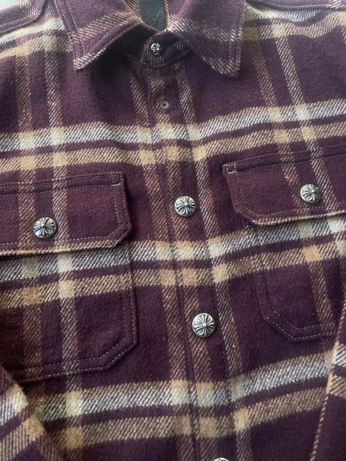 Chrome Hearts Chrome Hearts WorkDog Flannel Size US S / EU 44-46 / 1 - 4 Thumbnail