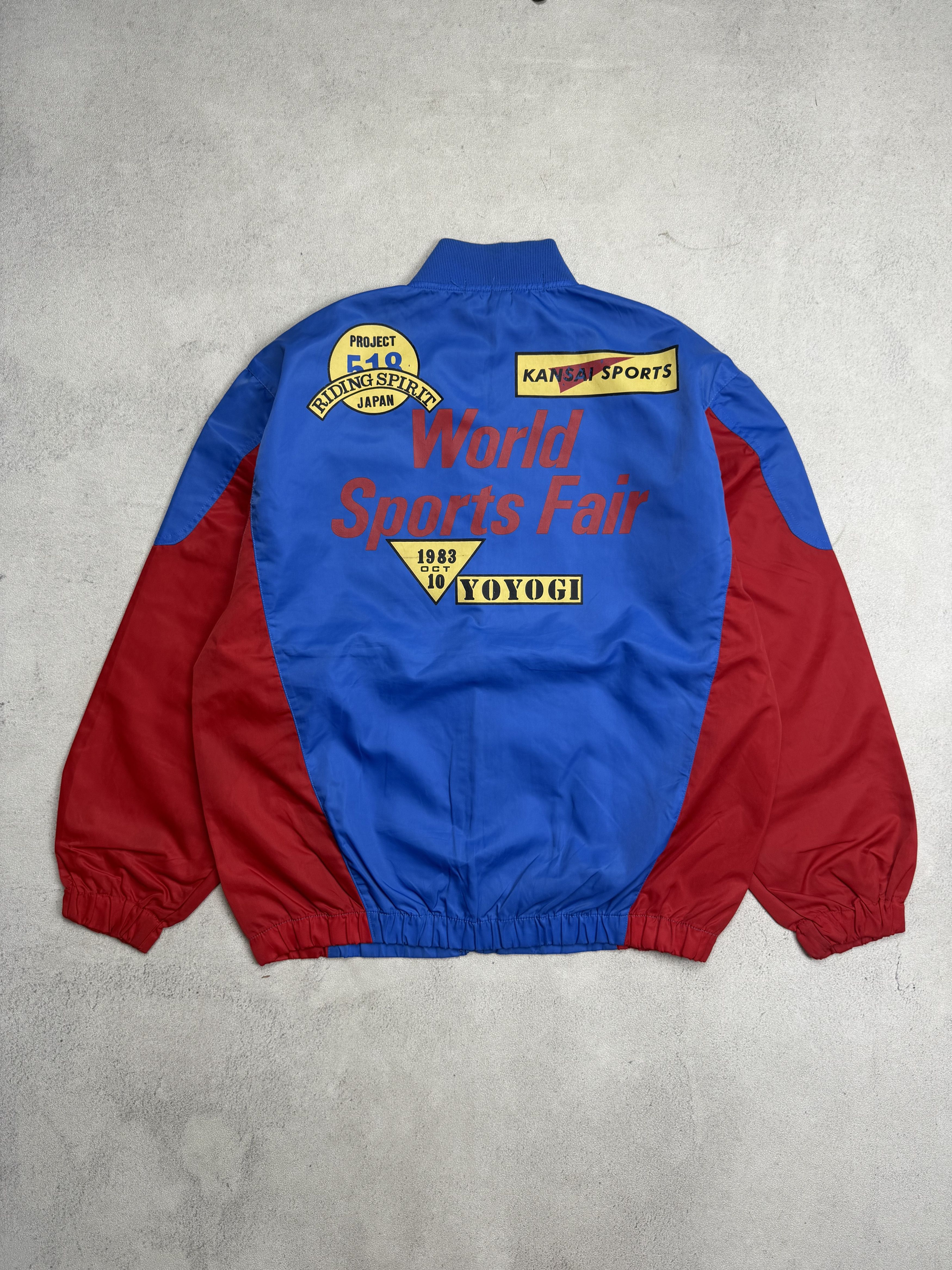 Kansai Yamamoto Vintage 90s Kansai Yamamoto Sports Jacket Size US M / EU 48-50 / 2 - 2 Thumbnail