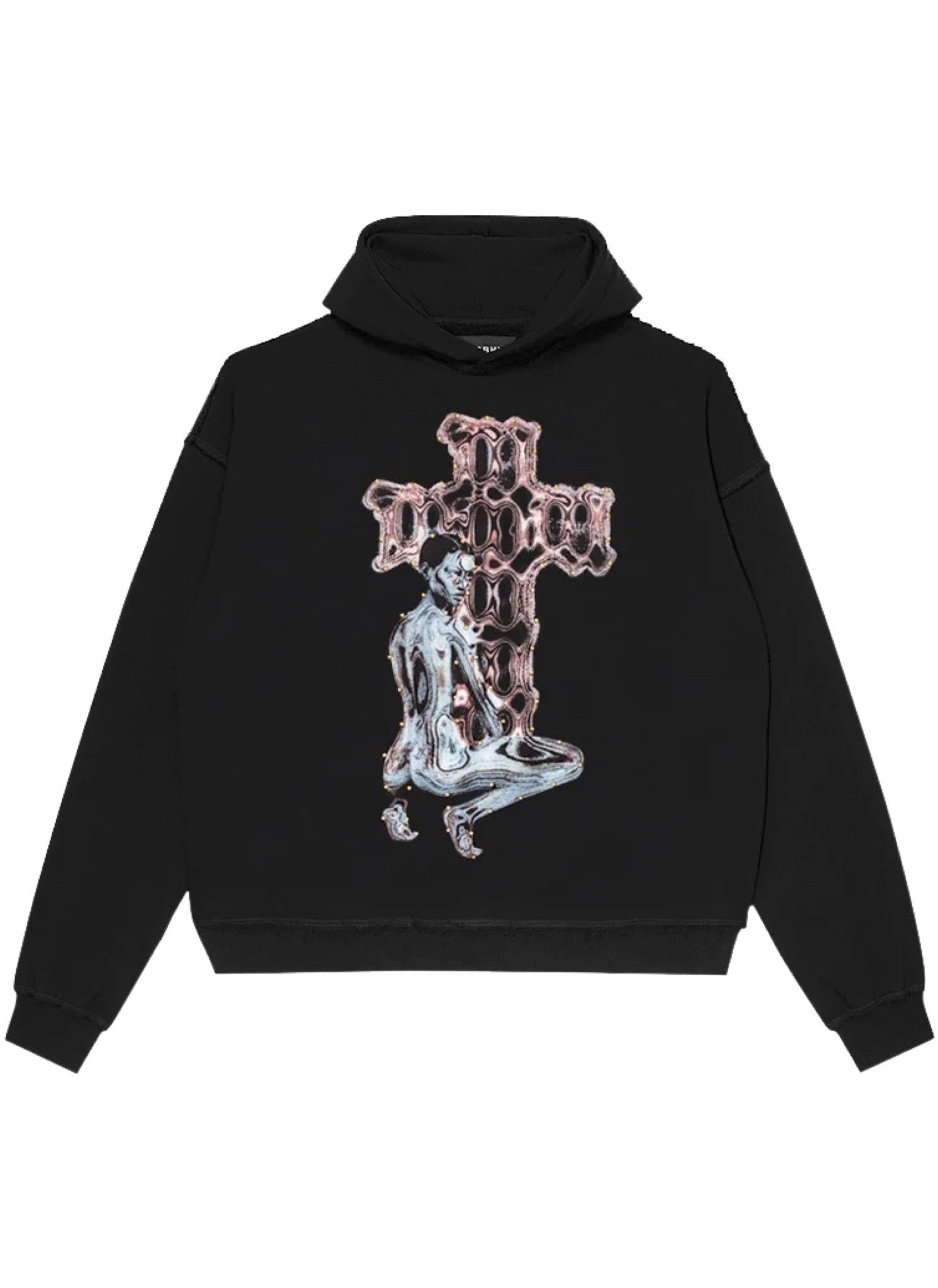 image of Misbhv Rager Hoodie 'black', Men's (Size Medium)