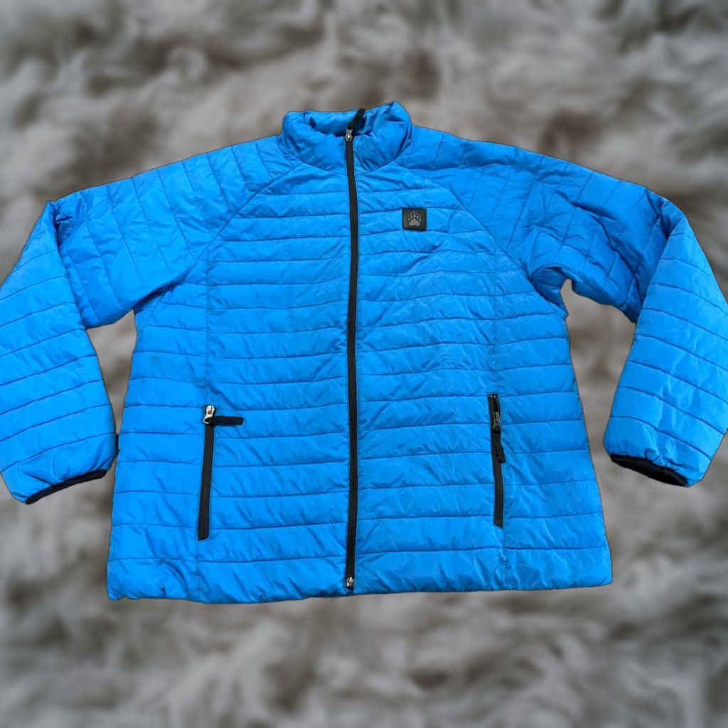 Vintage Duluth Mens Jacket XL Blue Puffer Full Zip Winter Coat Style Outside Size US XL / EU 56 / 4 - 1 Thumbnail