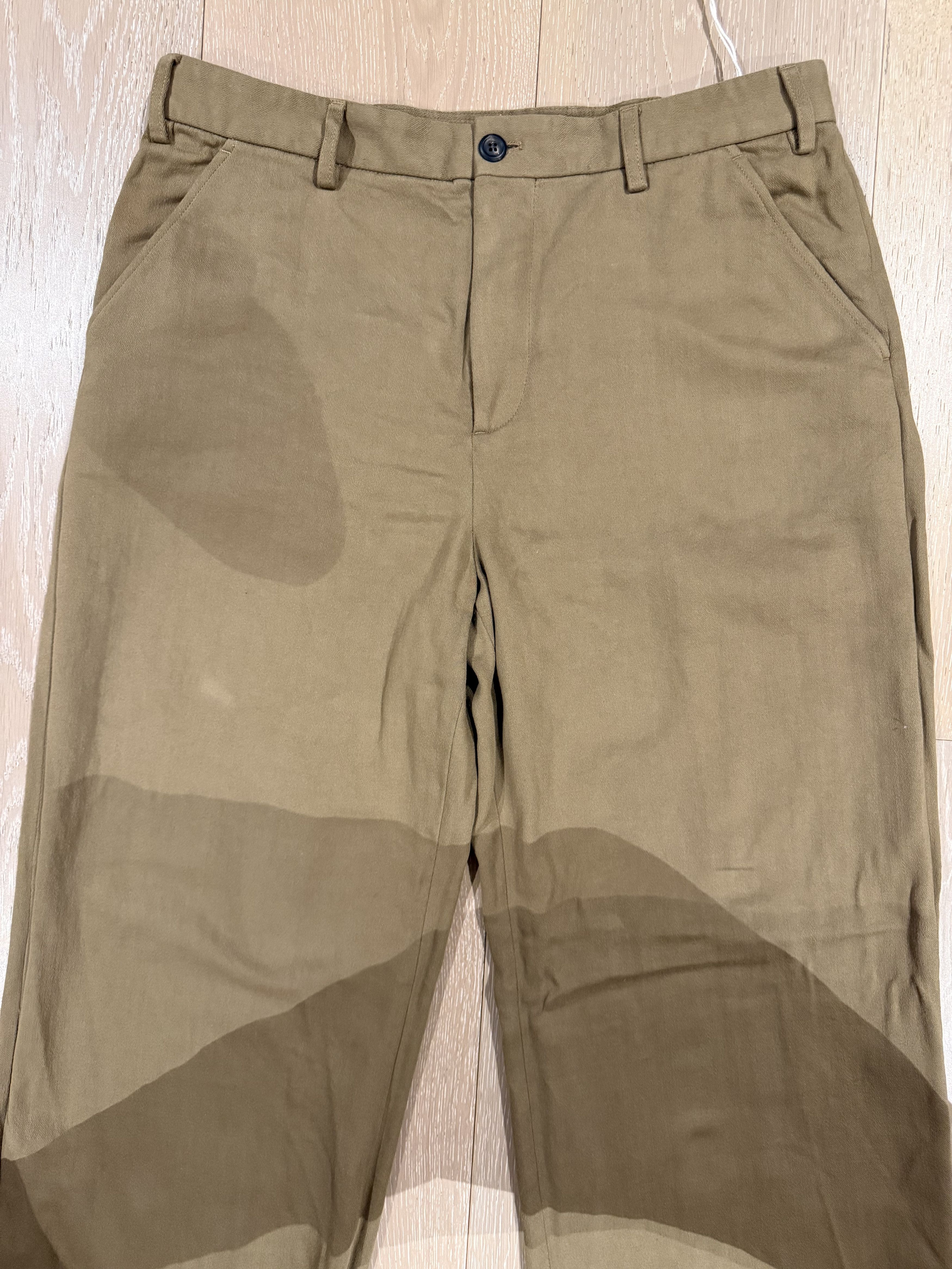 Our Legacy 💚 2024 Our Legacy Sailor Trouser Olive Broken Sateen 50 NEW Size US 34 / EU 50 - 8 Thumbnail