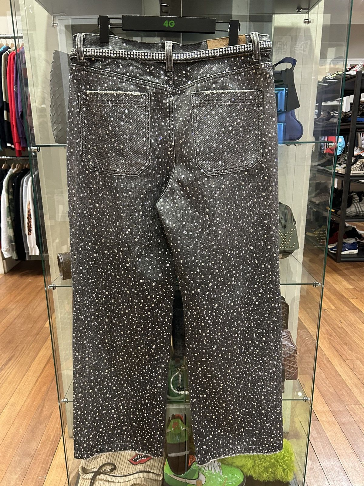 Birth of Royal Child Birth Of A Royal Child Rhinestone Denim Size US 36 / EU 52 - 2 Thumbnail