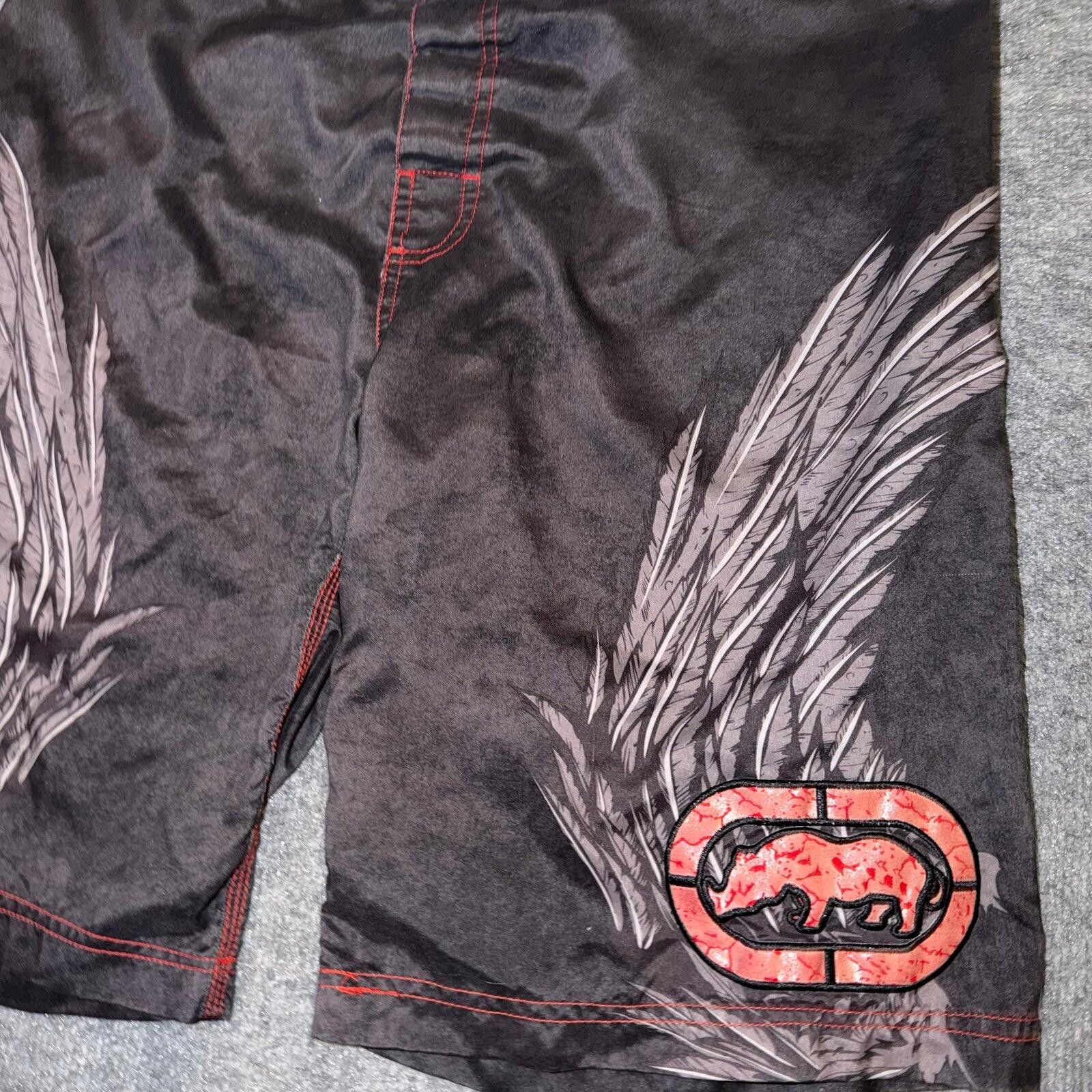Ecko Unltd. Ecko Unlimited Wings Surf Board Shorts Mens XL VTG 90s Rare Size US 36 / EU 52 - 2 Thumbnail