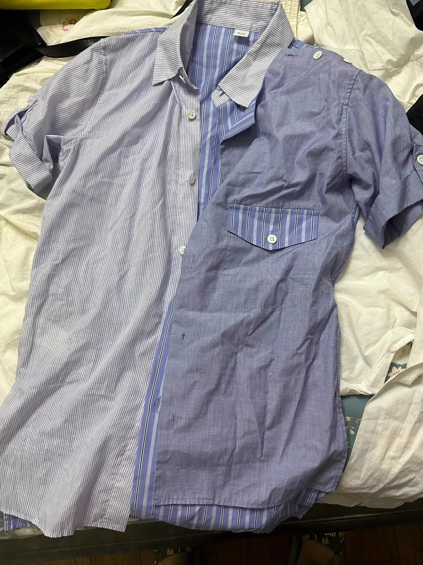Y's Y's Yohji Yamamoto short-sleeved shirt Size S / US 4 / IT 40 - 1 Thumbnail