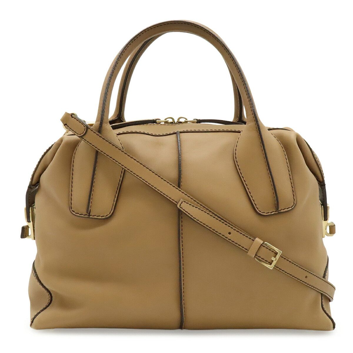 Tod's Tod's Tod's D-styling Leather 2way Handbag Leather Handbag DUTY FREE for USA Size ONE SIZE - 1 Thumbnail