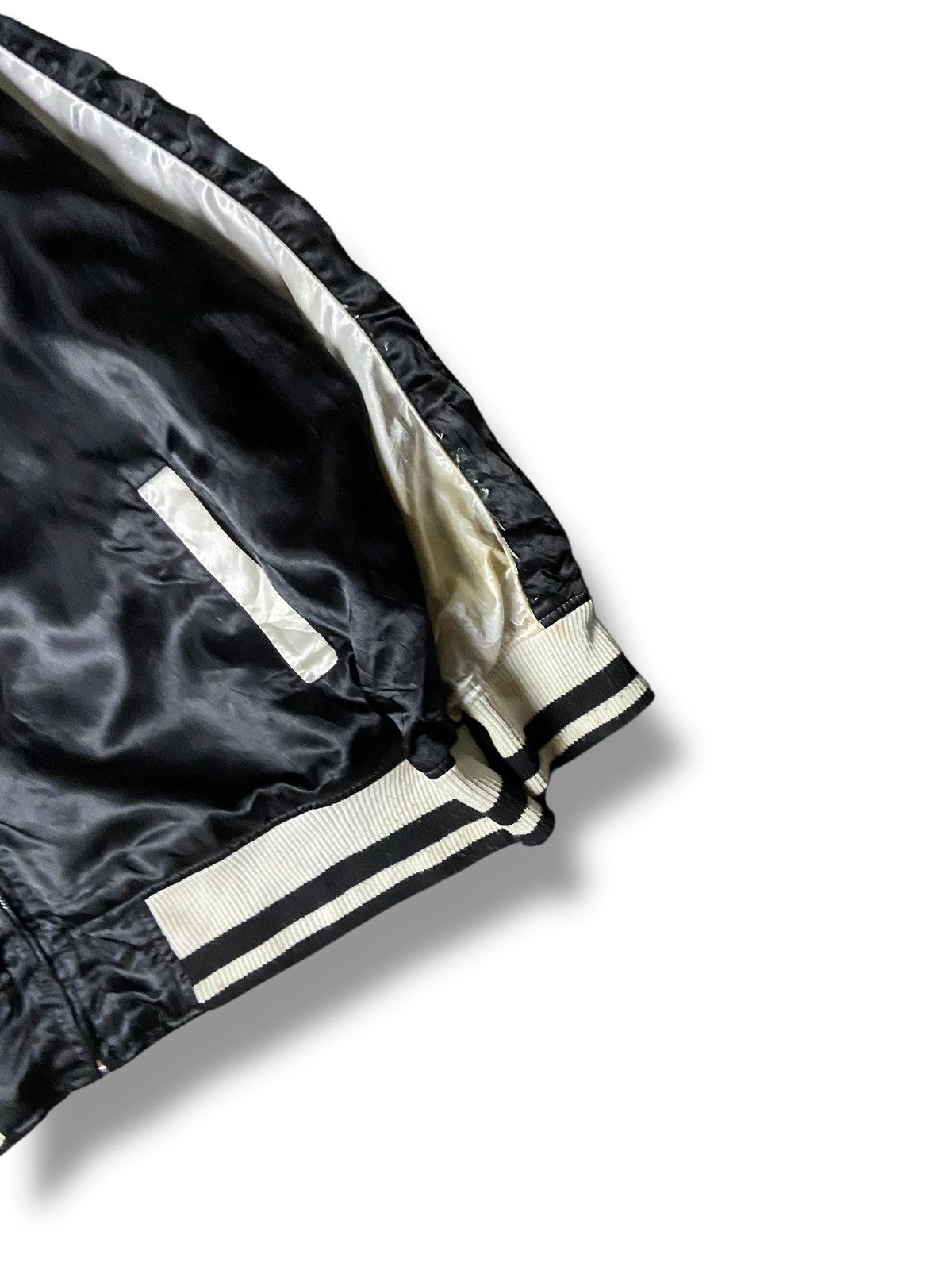 Japanese Brand C.D.S Punk Eagle Skeleton Reversible Sukajan Jacket (160) Size US XXL / EU 58 / 5 - 4 Thumbnail