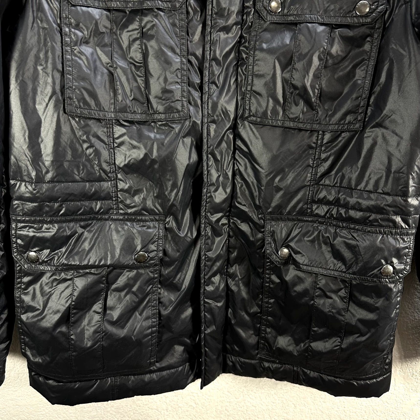 Perry Ellis Perry Ellis Men Jacket Insulated Black Zip Pockets Front Size M Casual Nylon Front Pockets Zipped Sleeve Sz M Size US M / EU 48-50 / 2 - 4 Thumbnail