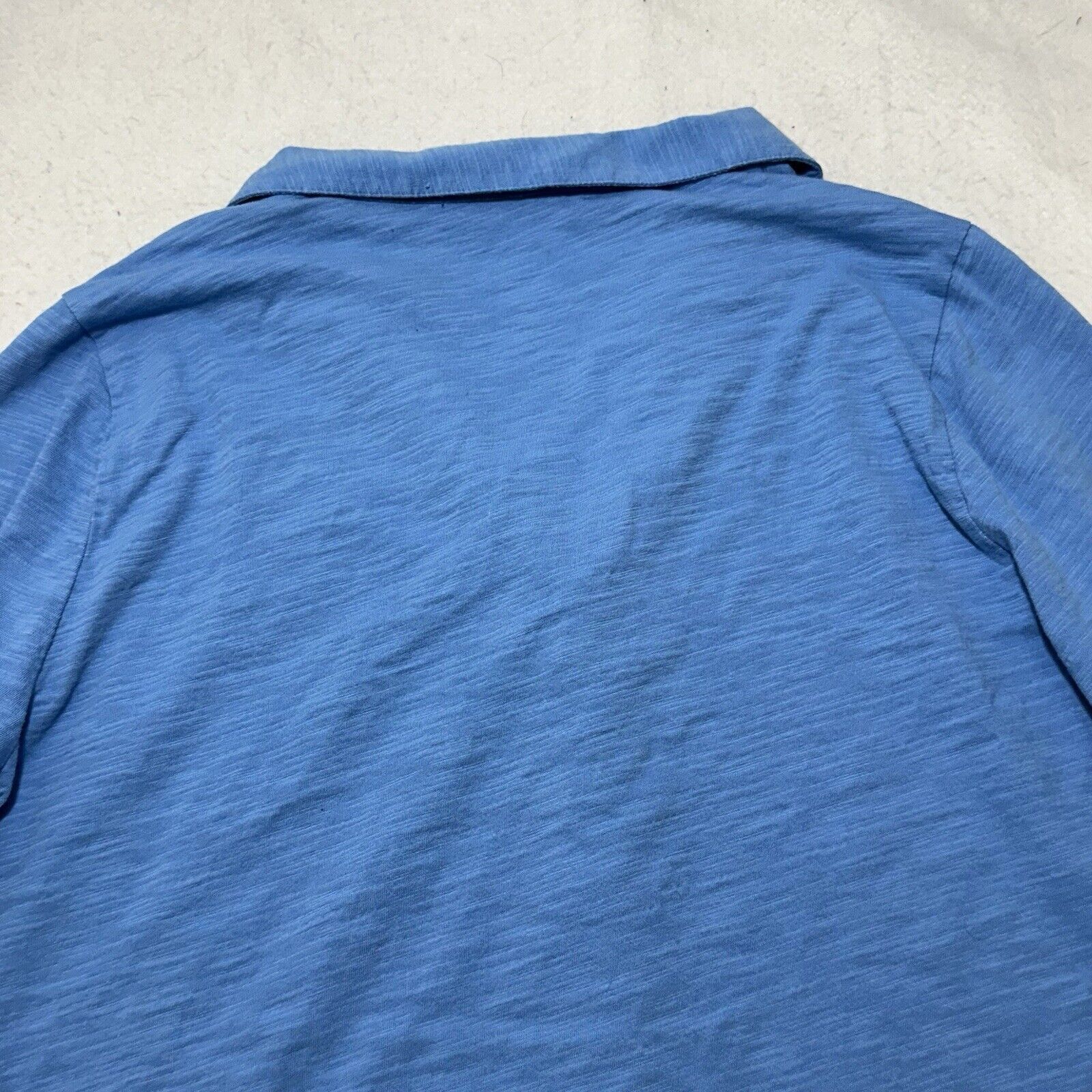 Other Soft Surroundings XL Blue Danielle Button Front Tunic Blouse Size XL / US 12-14 / IT 48-50 - 11 Thumbnail