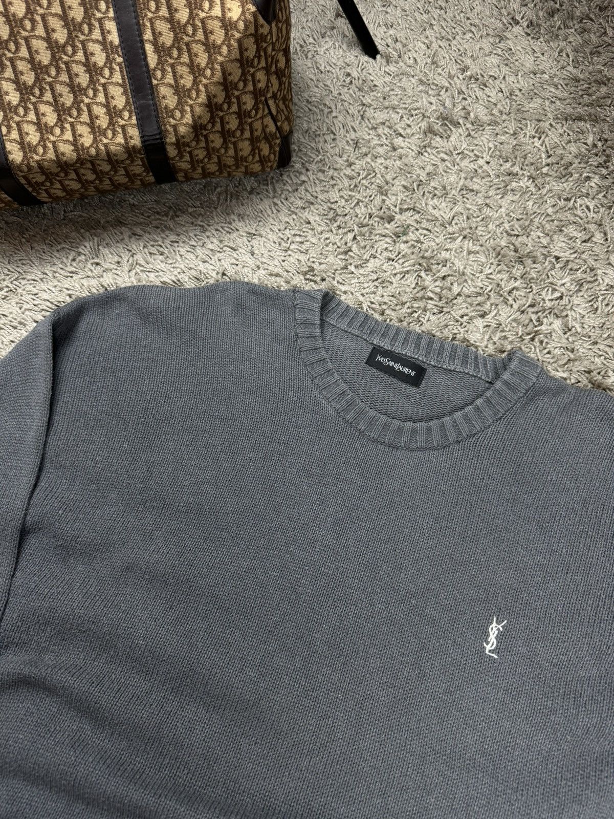 Vintage × Yves Saint Laurent Vintage sweater Yves Saint Laurent 90s original luxury item Size US XXL / EU 58 / 5 - 2 Thumbnail