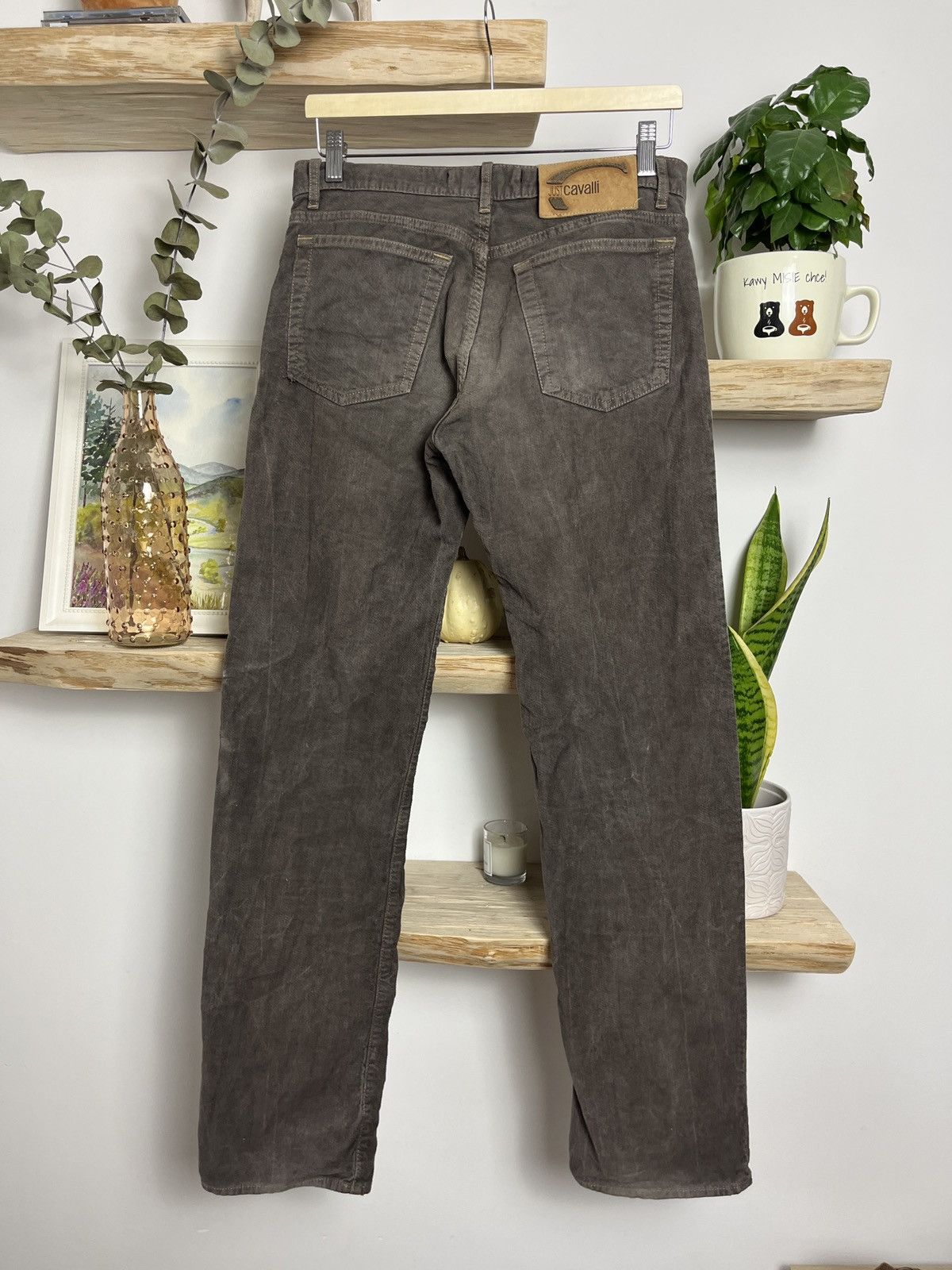 Roberto Cavalli Just cavalli vintage washed bootcut corduroy pants vintage Size US 30 / EU 46 - 2 Thumbnail