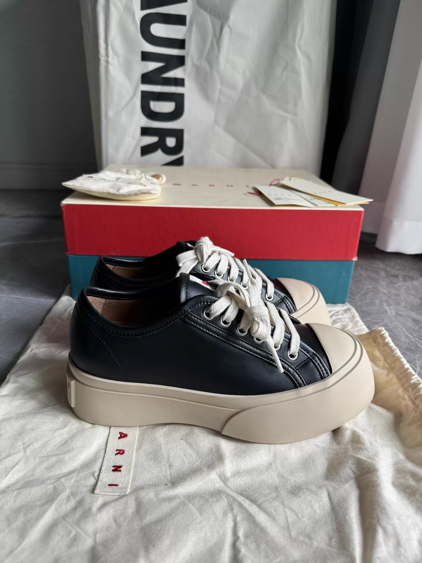 Marni Marni oversized Mary Janes black 36 Size US 5.5 / IT 35.5 - 3 Thumbnail