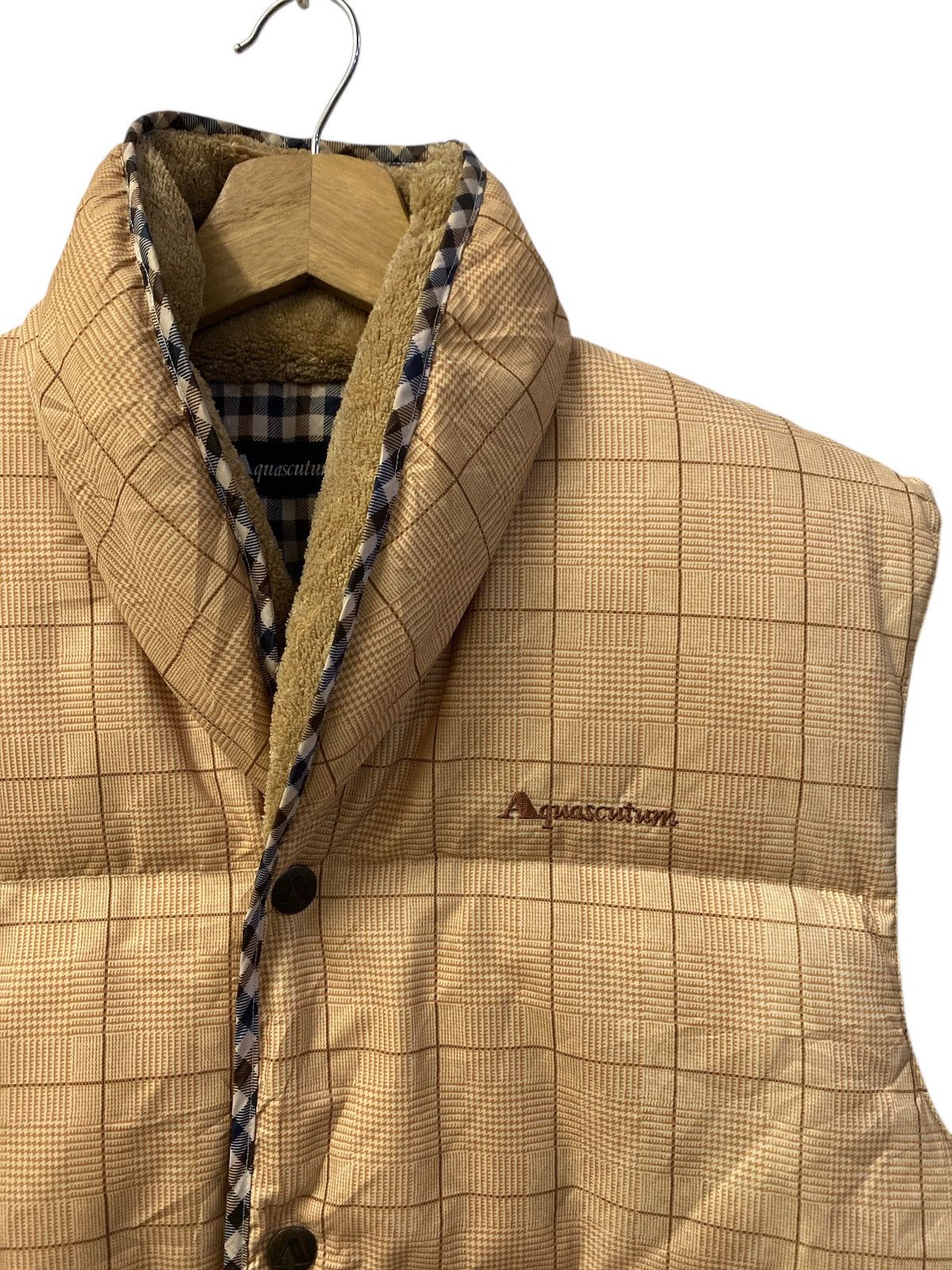 Aquascutum × Designer × Vintage Vintage Aquascutum Puffer Vest Size US L / EU 52-54 / 3 - 2 Thumbnail
