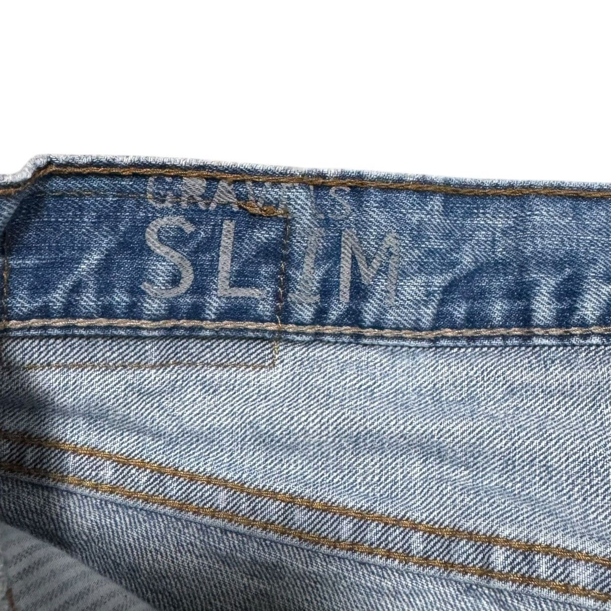 Bullhead Denim Co. Bull Head Gravels Slim Fit Light Wash Jeans Men’s 29x29.5 Size US 29 - 7 Thumbnail