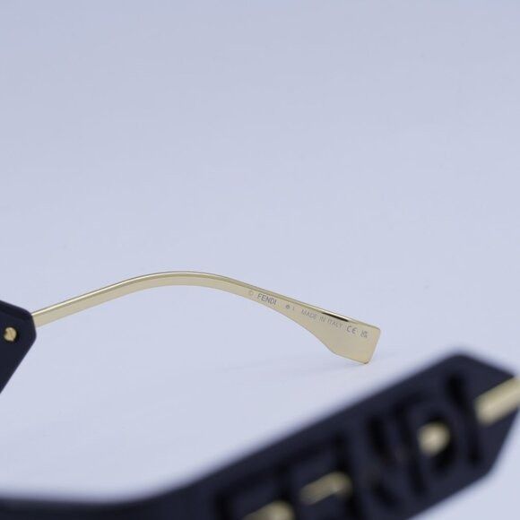 Fendi 🕶️ New Fendi FE40120I 01A Sunglasses - Shiny Black Frame Size ONE SIZE - 5 Thumbnail