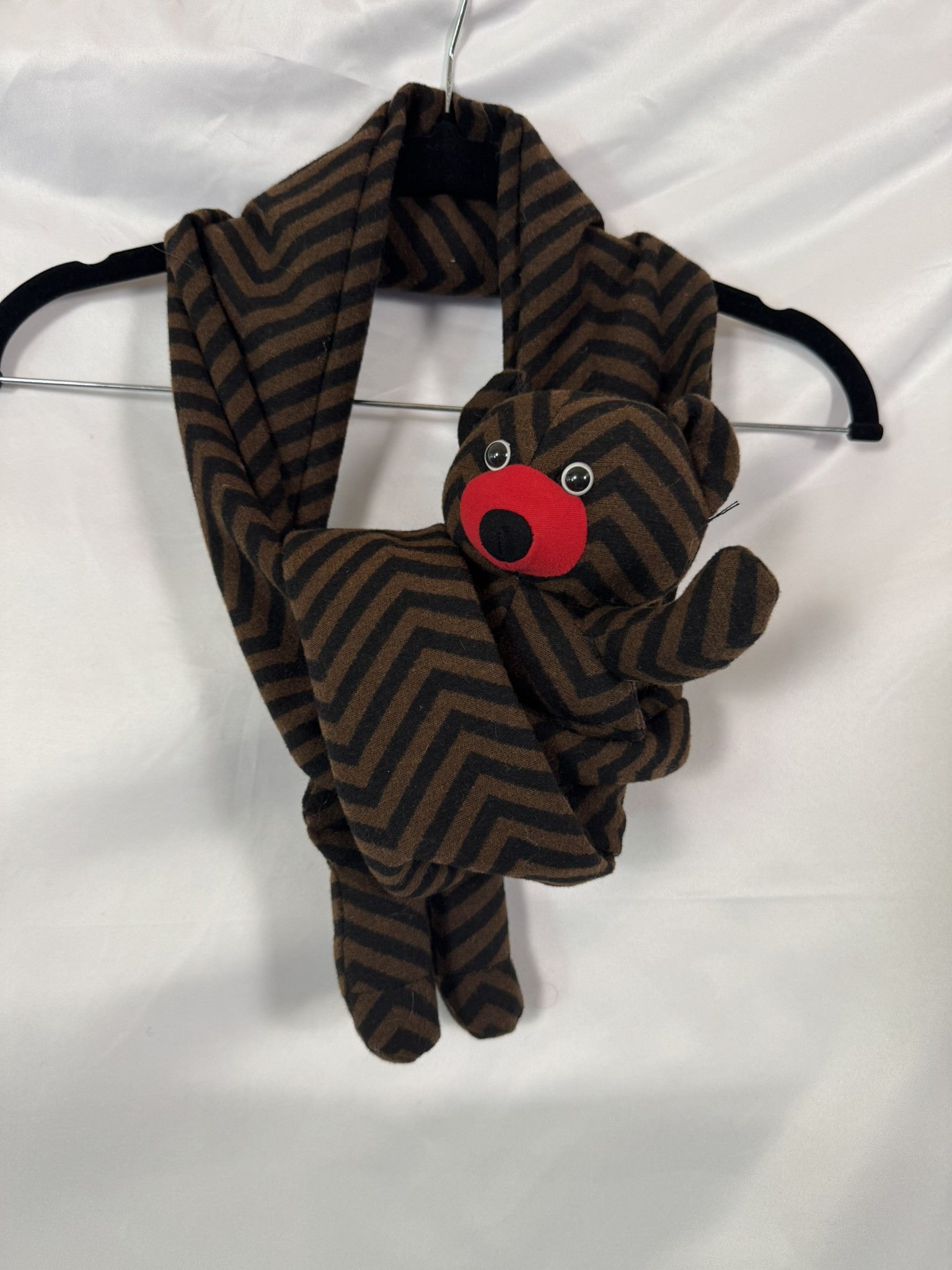 Jean Charles De Castelbajac JC de Castelbajac Paris Teddy Bear Scarf Brown Size ONE SIZE - 1 Thumbnail