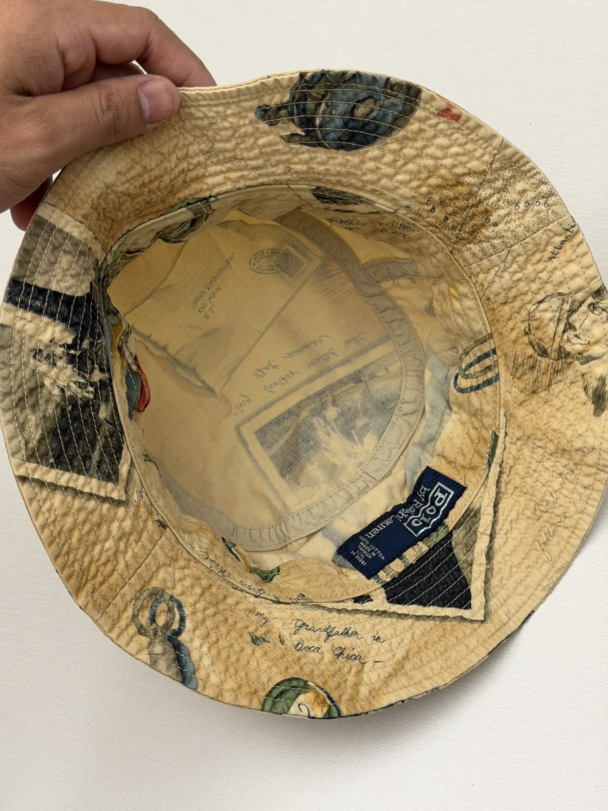 Polo Ralph Lauren Vintage 90s Polo Ralph Lauren Hemingway Fishing Bucket Hat Size ONE SIZE - 6 Thumbnail