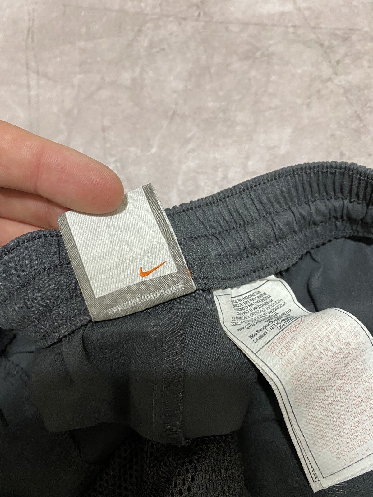 Nike × Vintage Vintage Y2K Nike Swoosh Drill Baggy Oversized Pants 90s Size US 32 / EU 48 - 8 Thumbnail