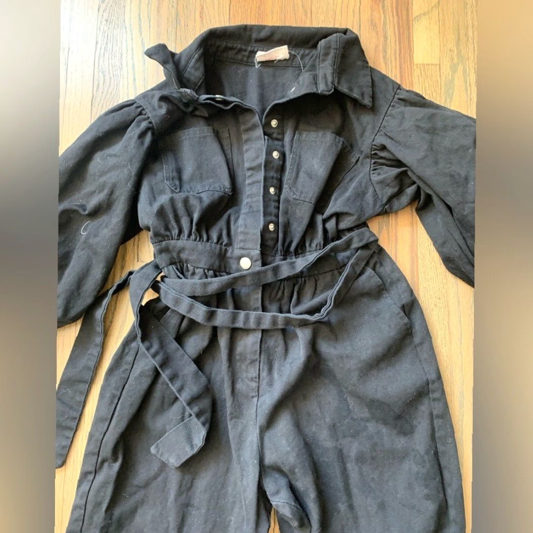 Vintage Showpo Black Jumpsuit Women 2 One-Piece Regular Jumpsuit XS? Size 26" / US 2 / IT 38 - 2 Thumbnail