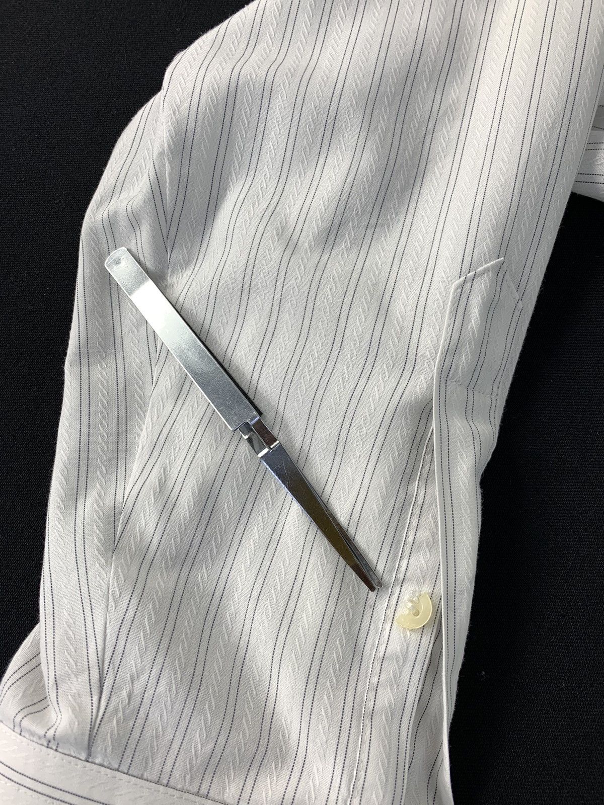 Kansai Yamamoto 90s Kansai Yamamoto Striped Casual Office Wear Cotton Blend Size US M / EU 48-50 / 2 - 15 Thumbnail