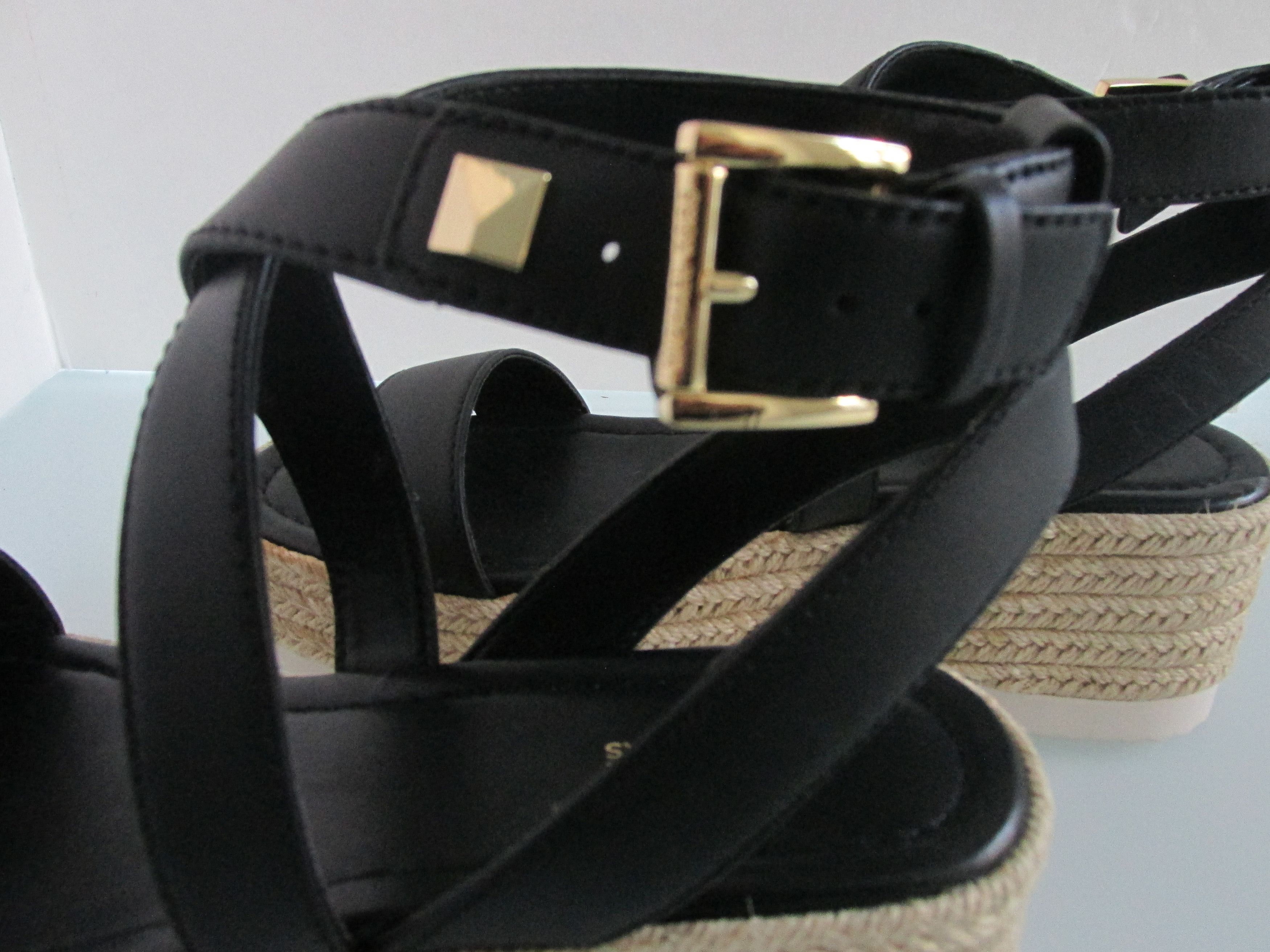 Michael Kors Michael Kors (New) Lowry Wedge Women's Leather Wedges 8 M Size US 8 / IT 38 - 5 Thumbnail