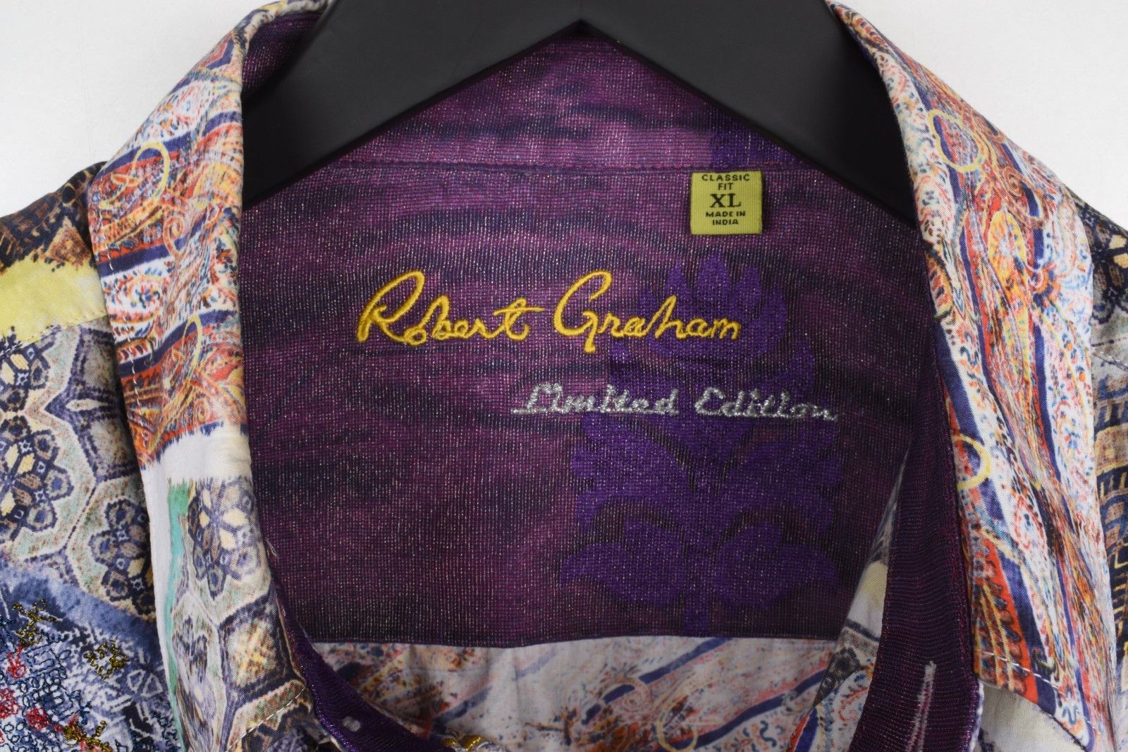 Robert Graham Original Robert Graham Limited Edition Men Shirt XL H5574 Size US L / EU 52-54 / 3 - 5 Thumbnail