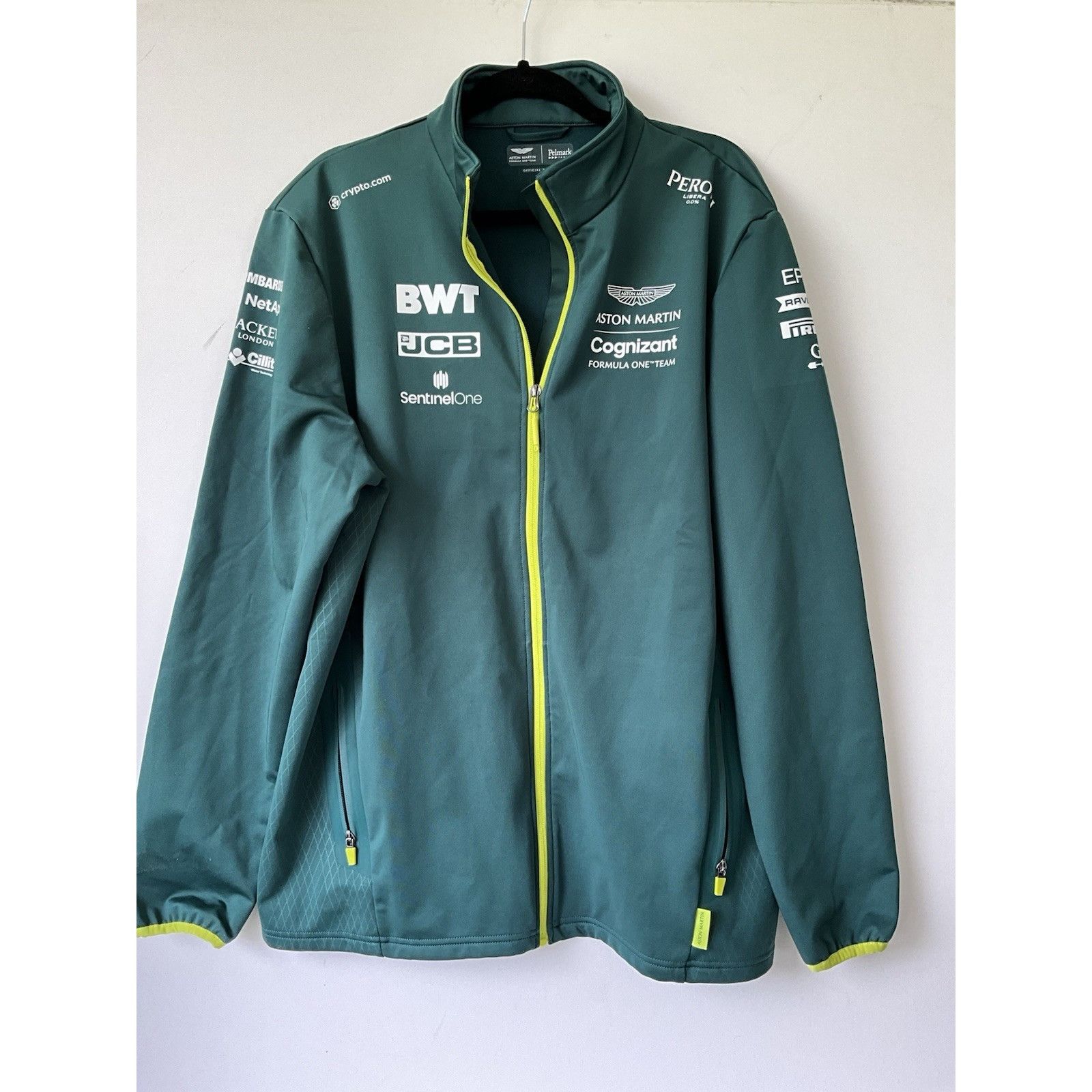 Other Aston Martin Cognizant Formula One F1 Team Softshell Jacket Size US L / EU 52-54 / 3 - 3 Thumbnail