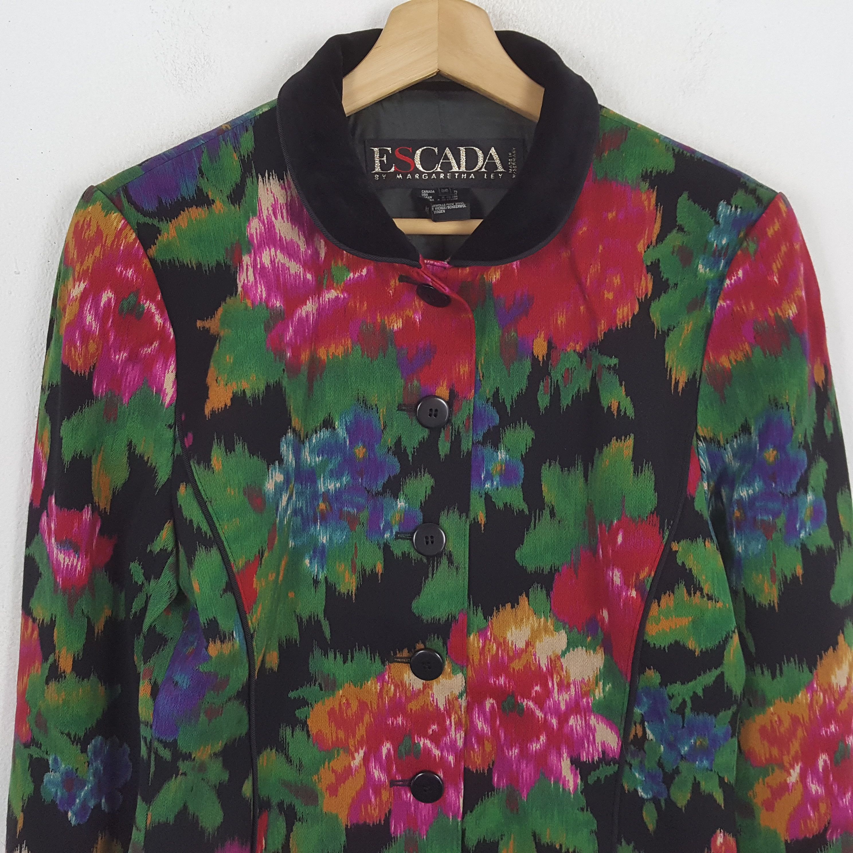 Escada × Escada Sport × Vintage Vintage ESCADA MARGARETHA LEY Fashion Style Jacket Size XS / US 0-2 / IT 36-38 - 2 Thumbnail