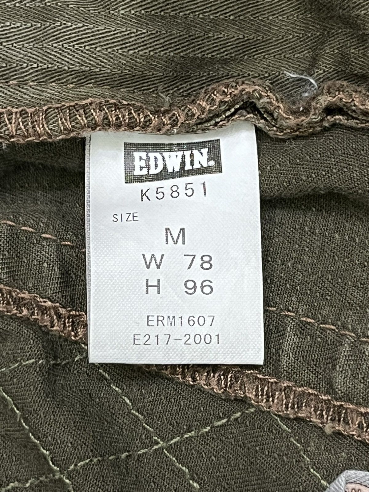 Edwin Vintage Edwin 505 Cargo Flare Pants Y2K Harajuku Military Size US 32 / EU 48 - 12 Thumbnail