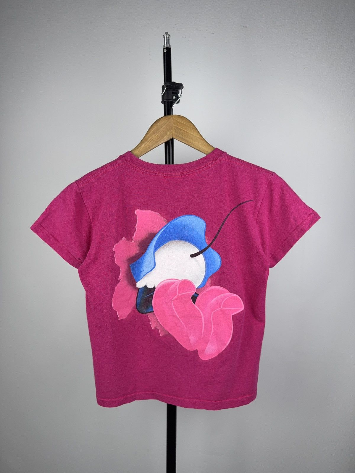 Disney Vintage Disney Minnie Mouse 3D Graphic Tee Pink Y2K Style Size S / US 4 / IT 40 - 7 Thumbnail