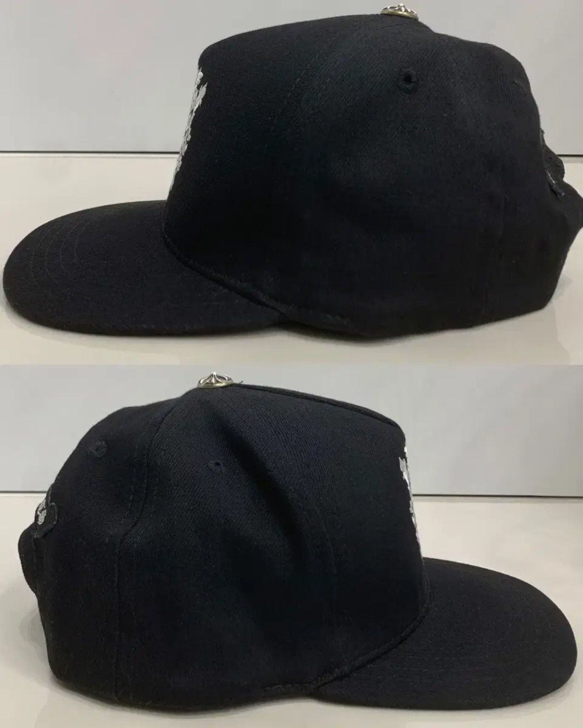 Chrome Hearts Vine Dagger Denim Baseball Hat Size ONE SIZE - 3 Thumbnail